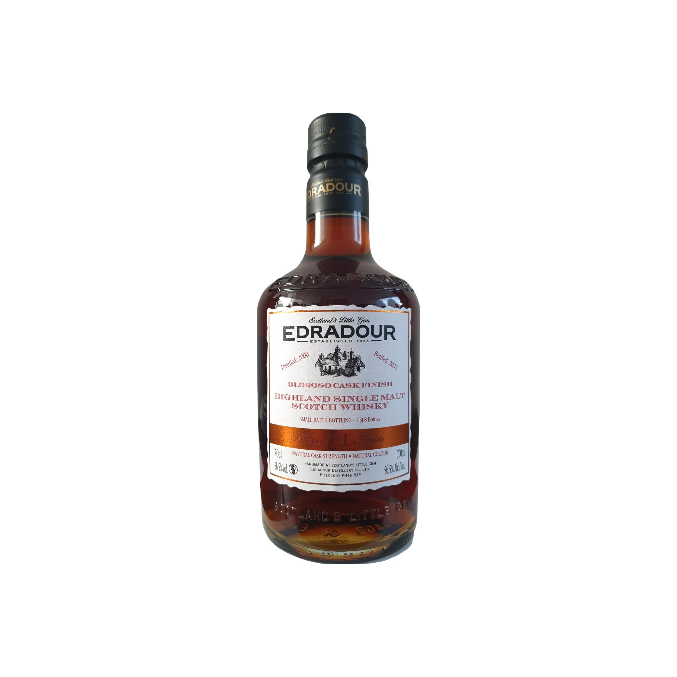 Edradour 2000 21 Years Single Malt Whisky