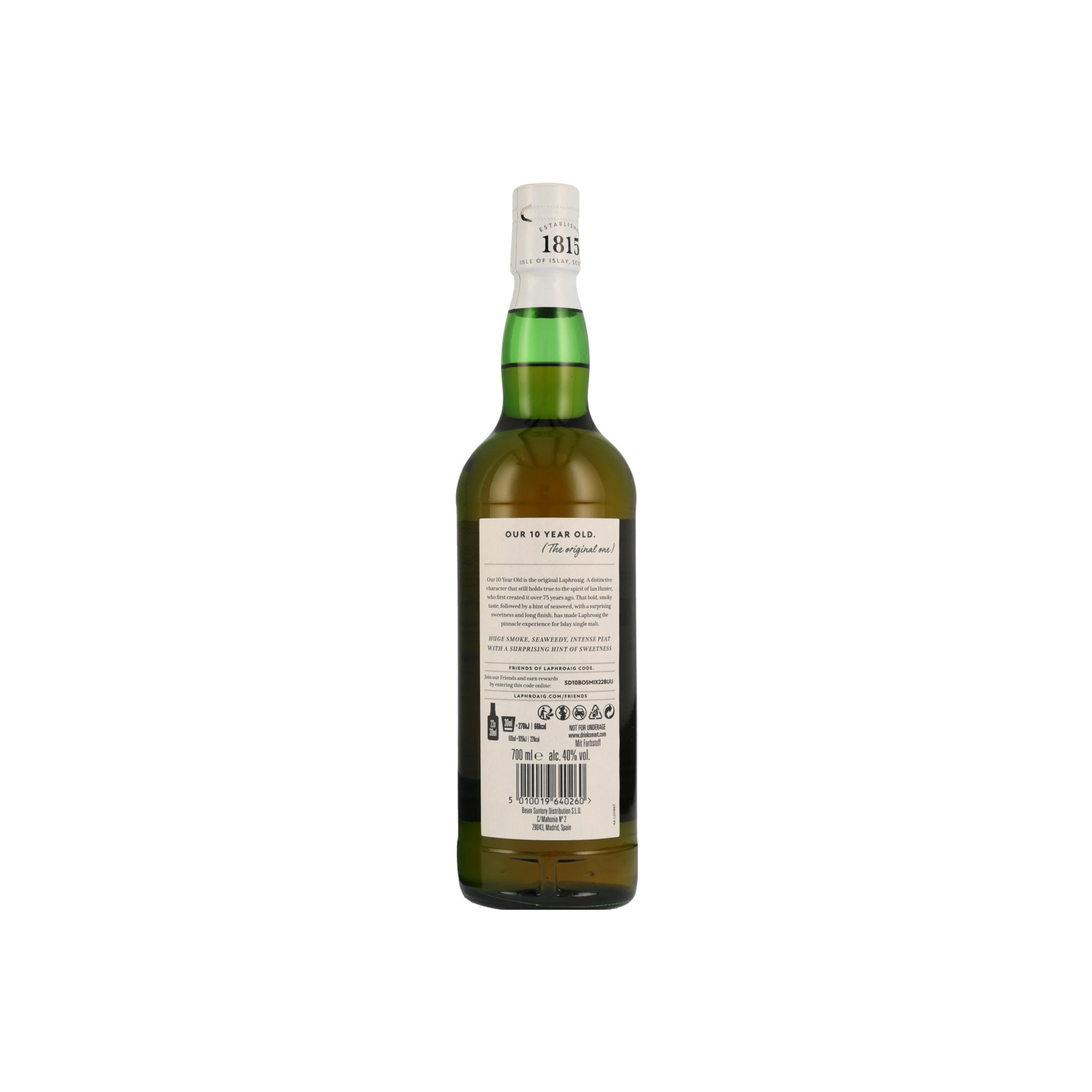 Laphroaig 10 Years Single Malt Whisky 2