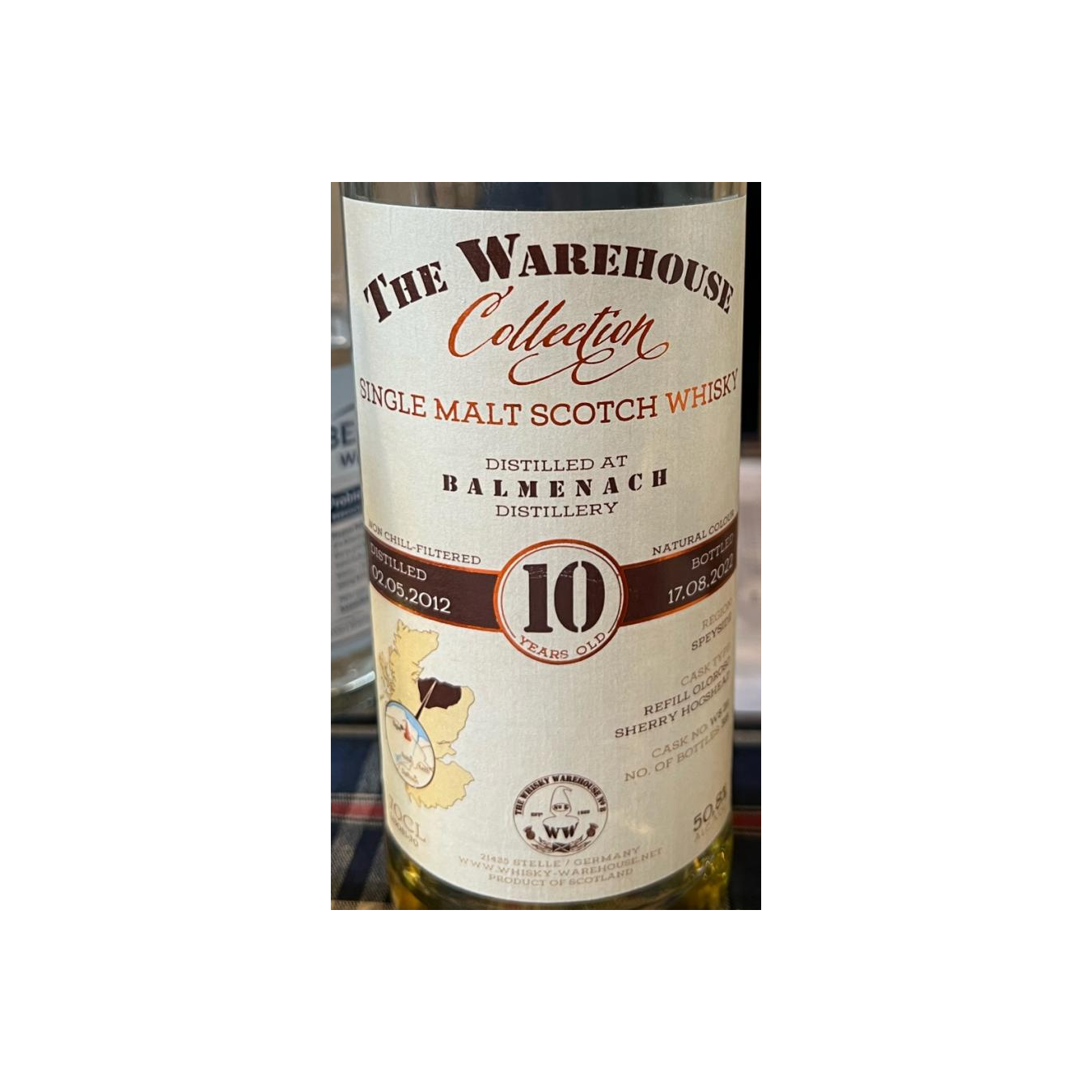 Balmenach 2012 10 Years Single Malt Whisky 2
