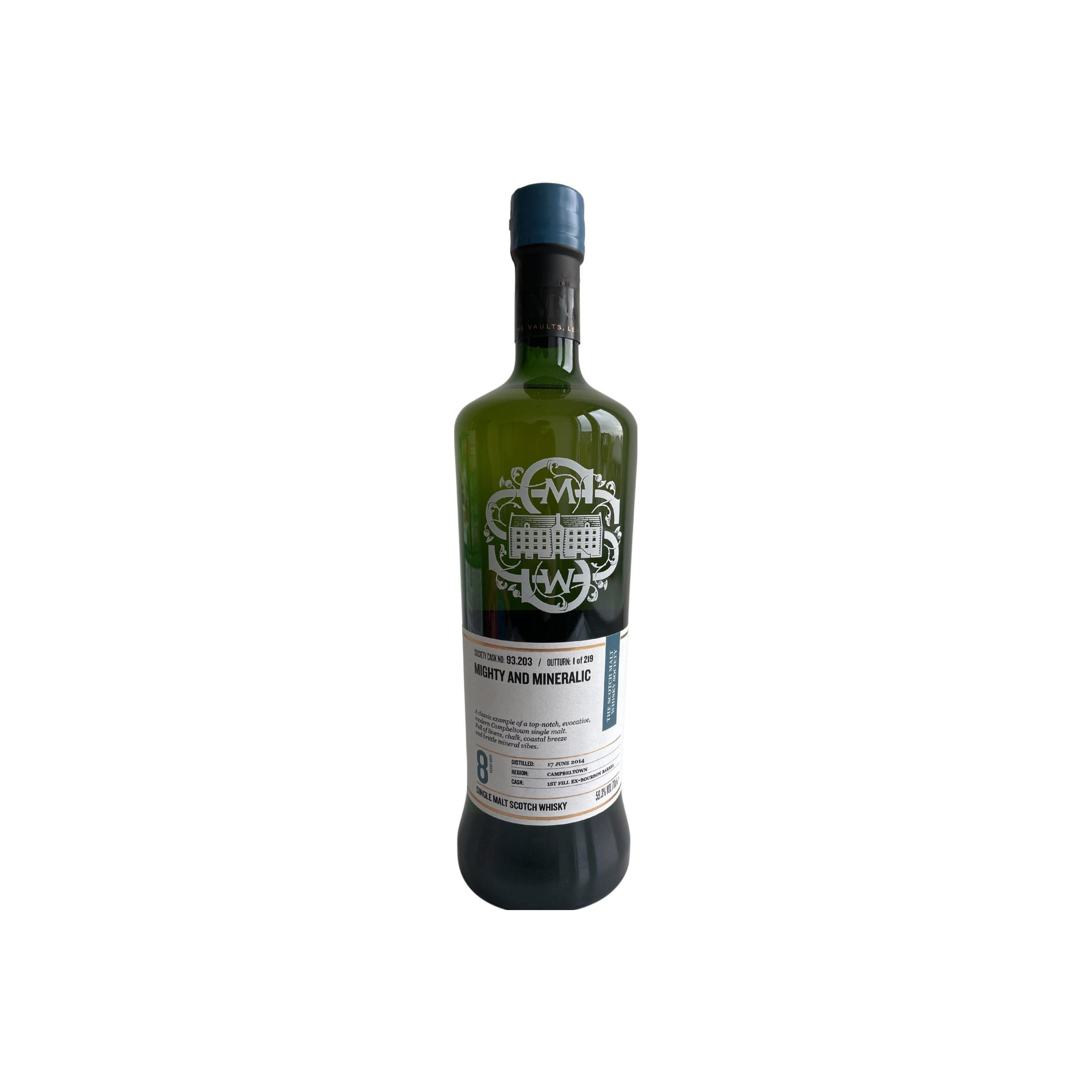 The Scotch Malt Whisky Society 2014 8 Years Single Malt Whisky