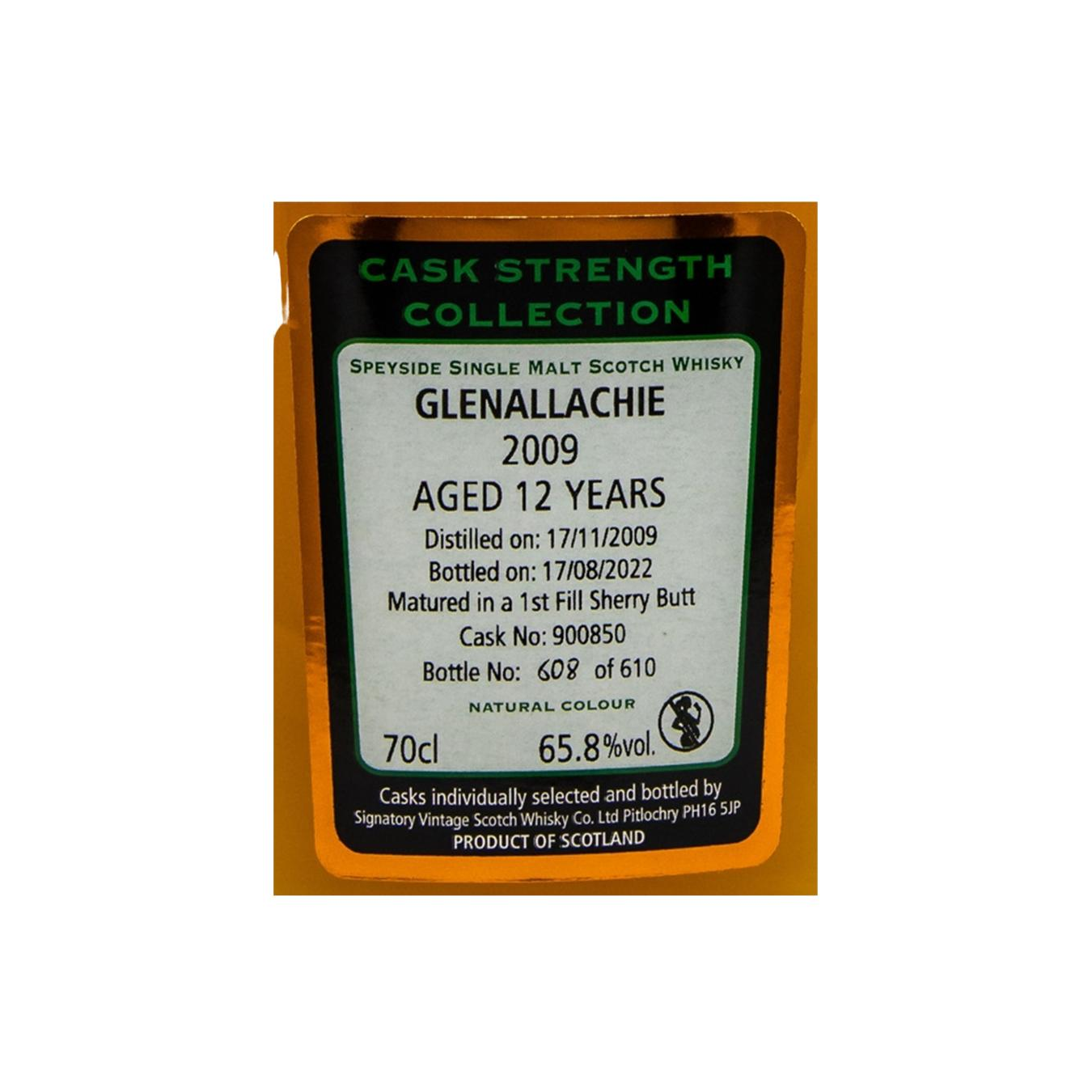 The GlenAllachie Cask Strength Collection 2009 12 Years Single Malt Whisky 2
