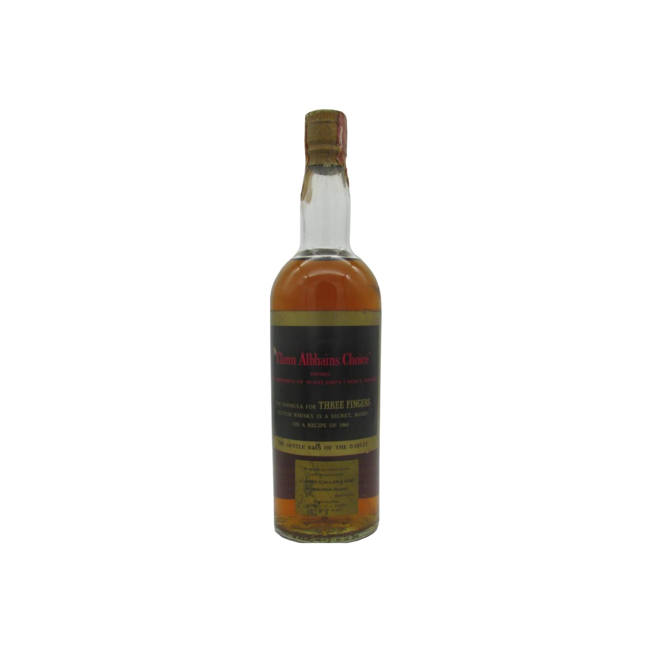 Three Fingers De-Luxe Blended Scotch Whisky 2