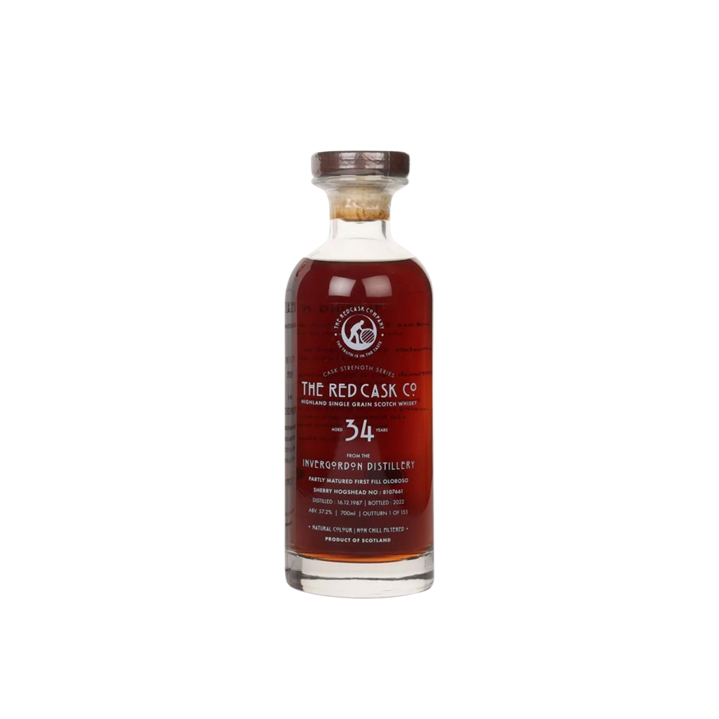 Invergordon 1987 34 Years Single Grain Whisky