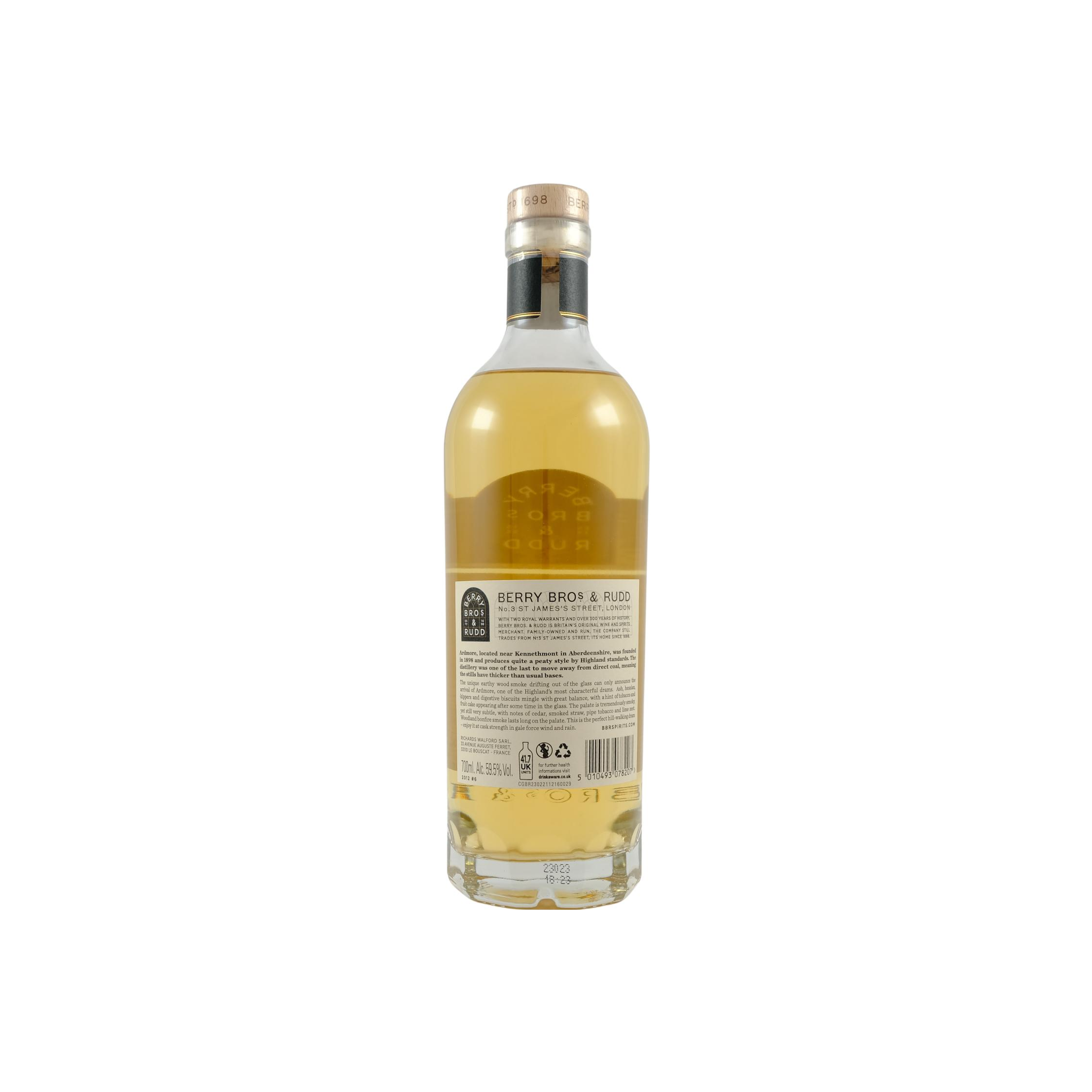 Ardmore Single Cask 2012 11 Years Single Malt Whisky 2