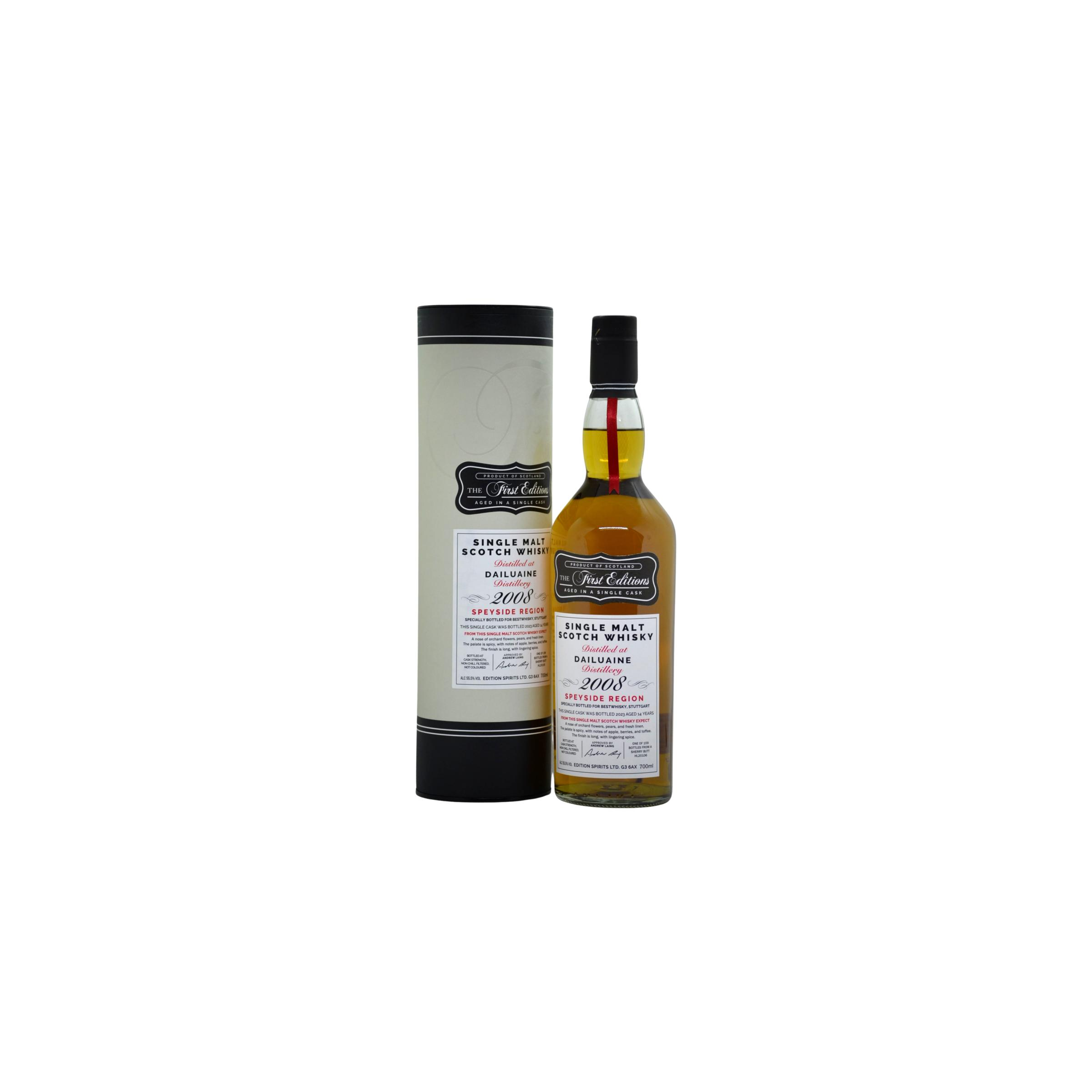 Dailuaine The First Editions 2008 14 Years Single Malt Whisky 2