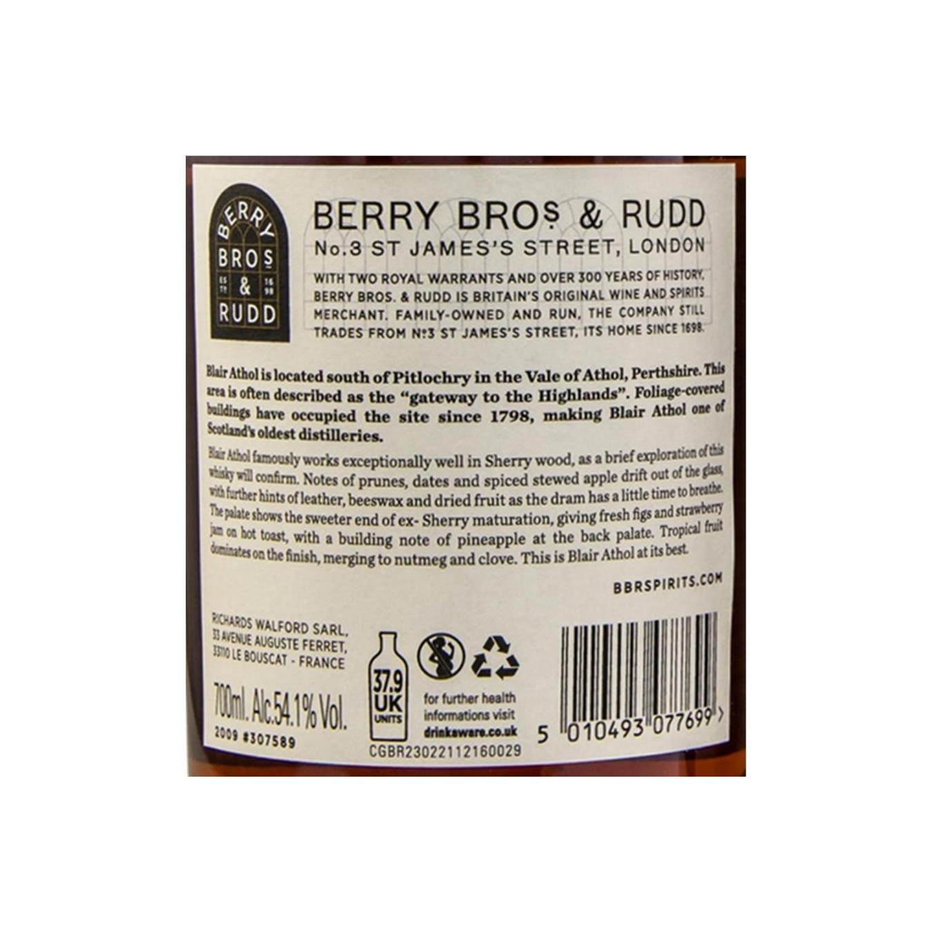 Blair Athol Single Cask 2009 13 Years Single Malt Whisky 3