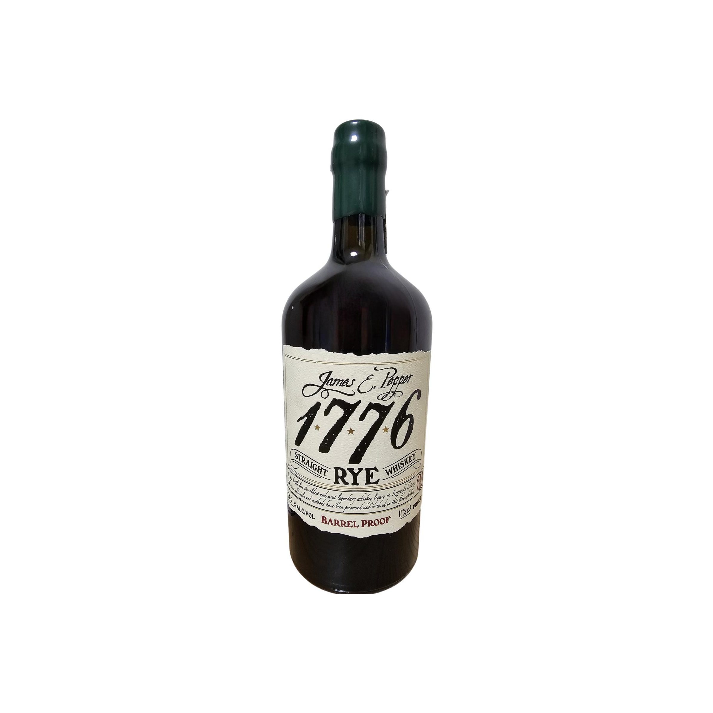 James E. Pepper 1776 Straight Rye Whiskey