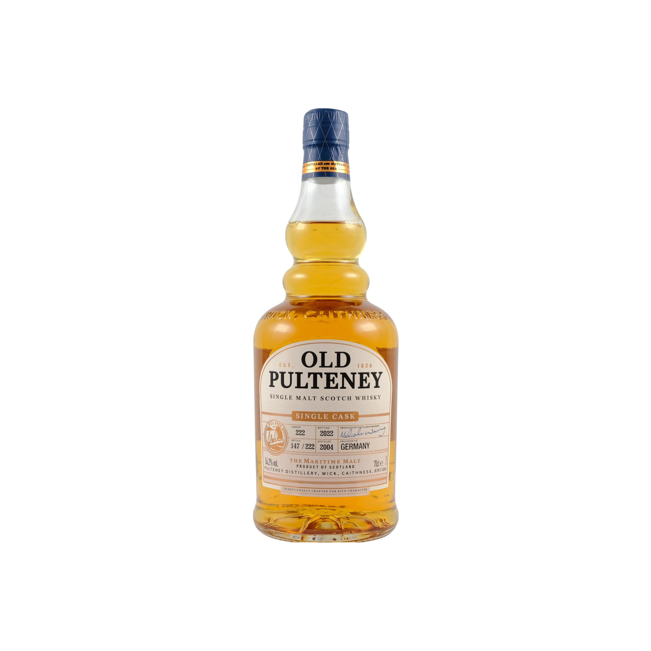 Old Pulteney Single Cask 2004 18 Years Single Malt Whisky