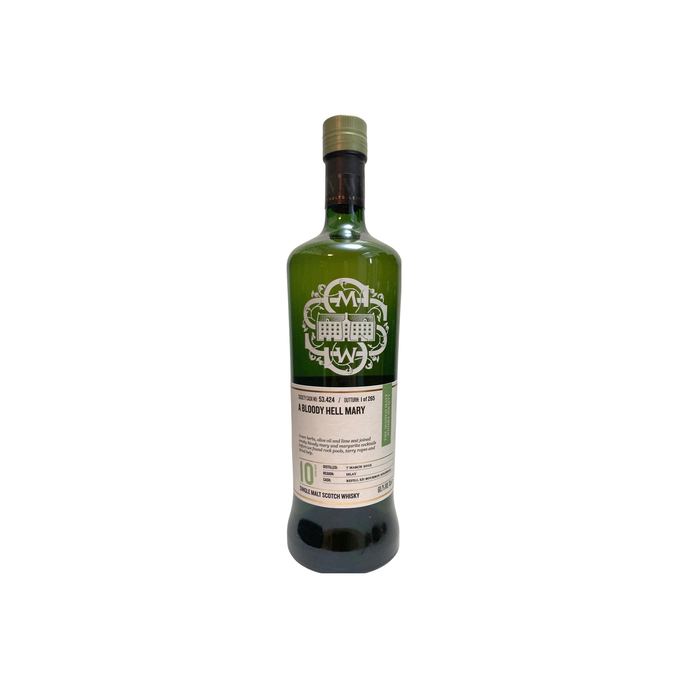 The Scotch Malt Whisky Society 2012 10 Years Single Malt Whisky