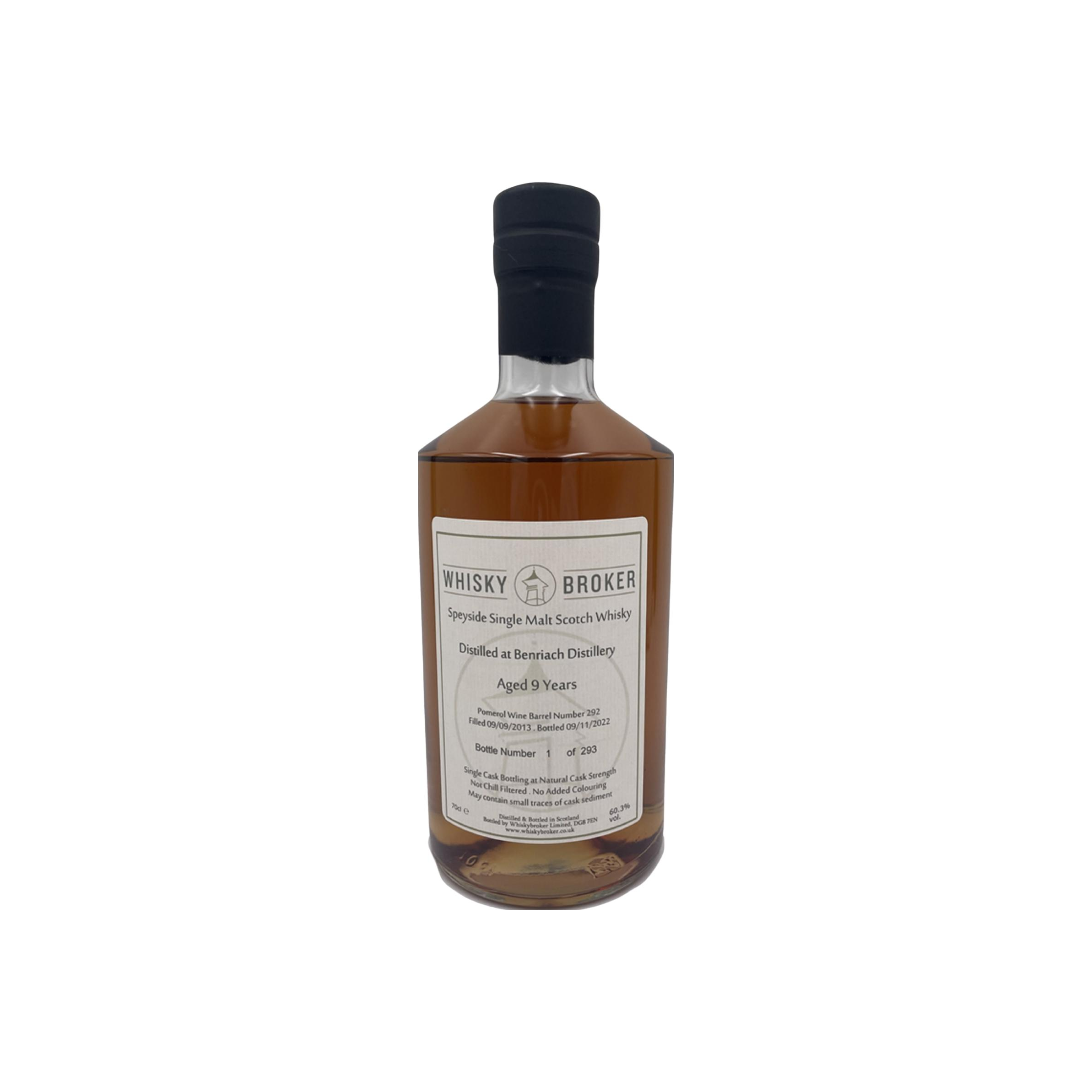BenRiach 2013 9 Years Single Malt Whisky