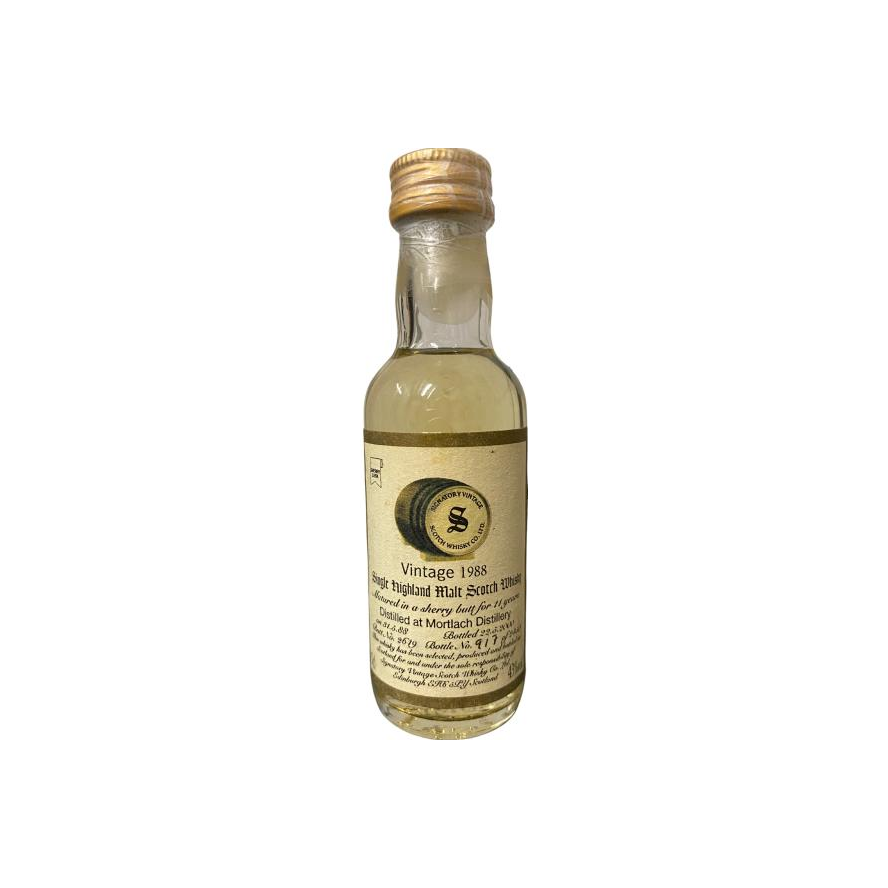 Mortlach 1988 11 Years Single Malt Whisky