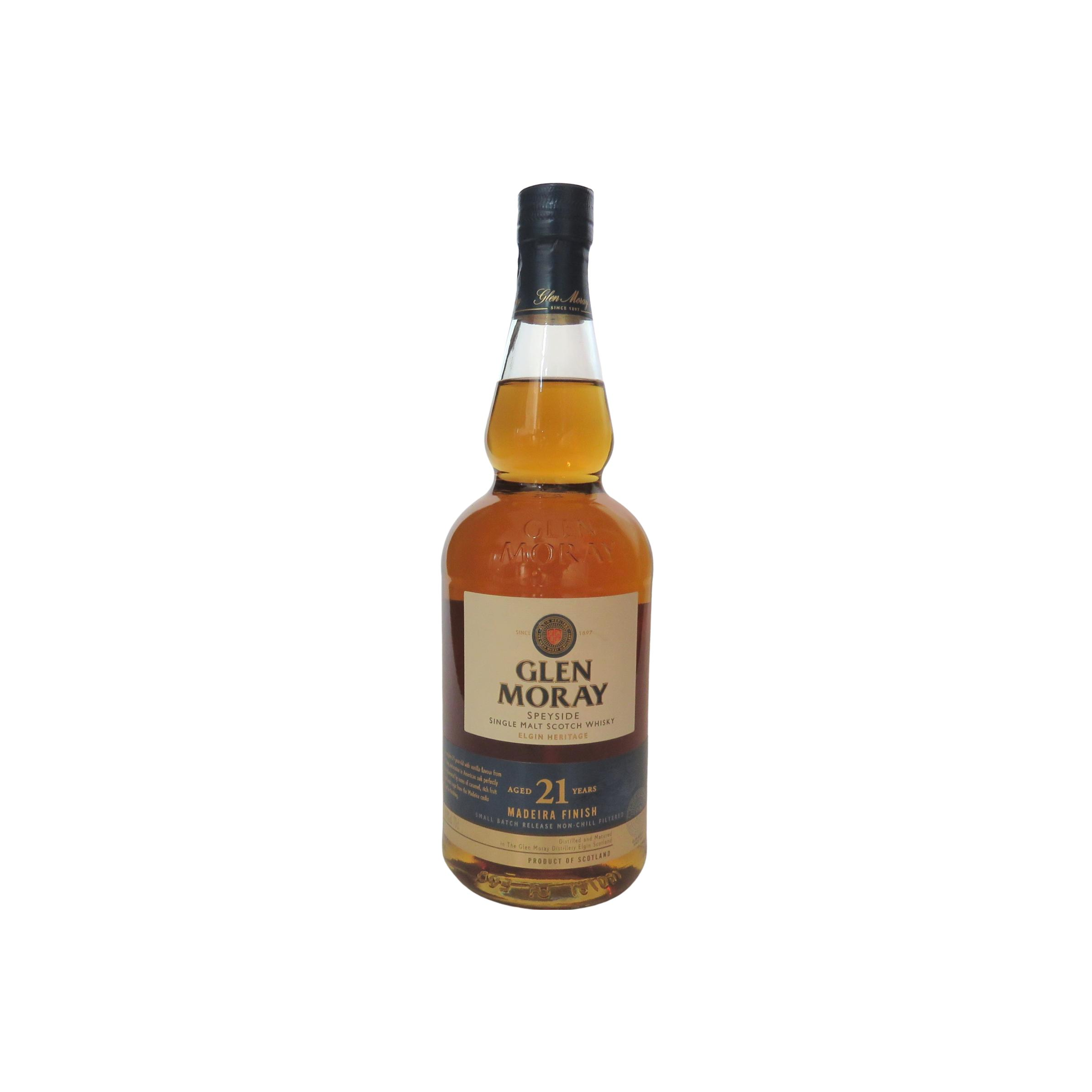 Glen Moray 21 Years Single Malt Whisky