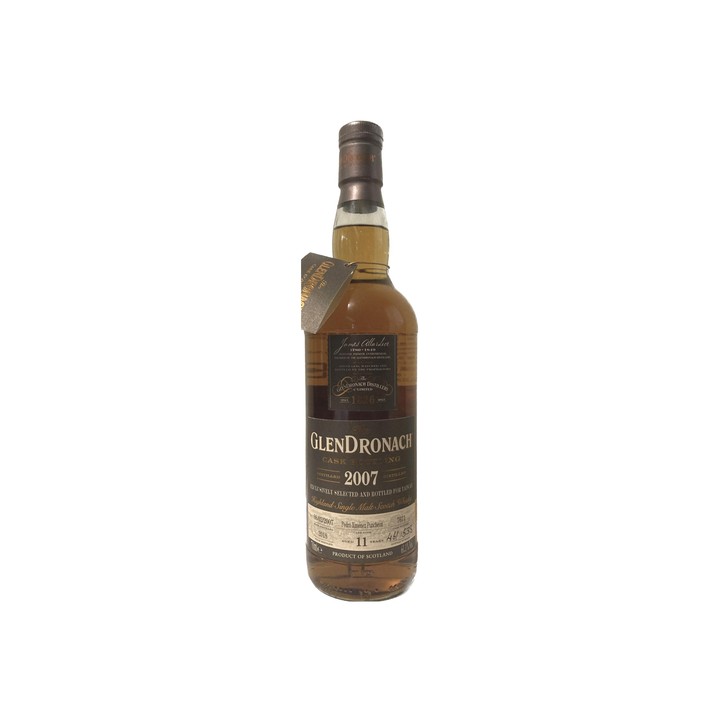 GlenDronach 2007 11 Years Single Malt Whisky