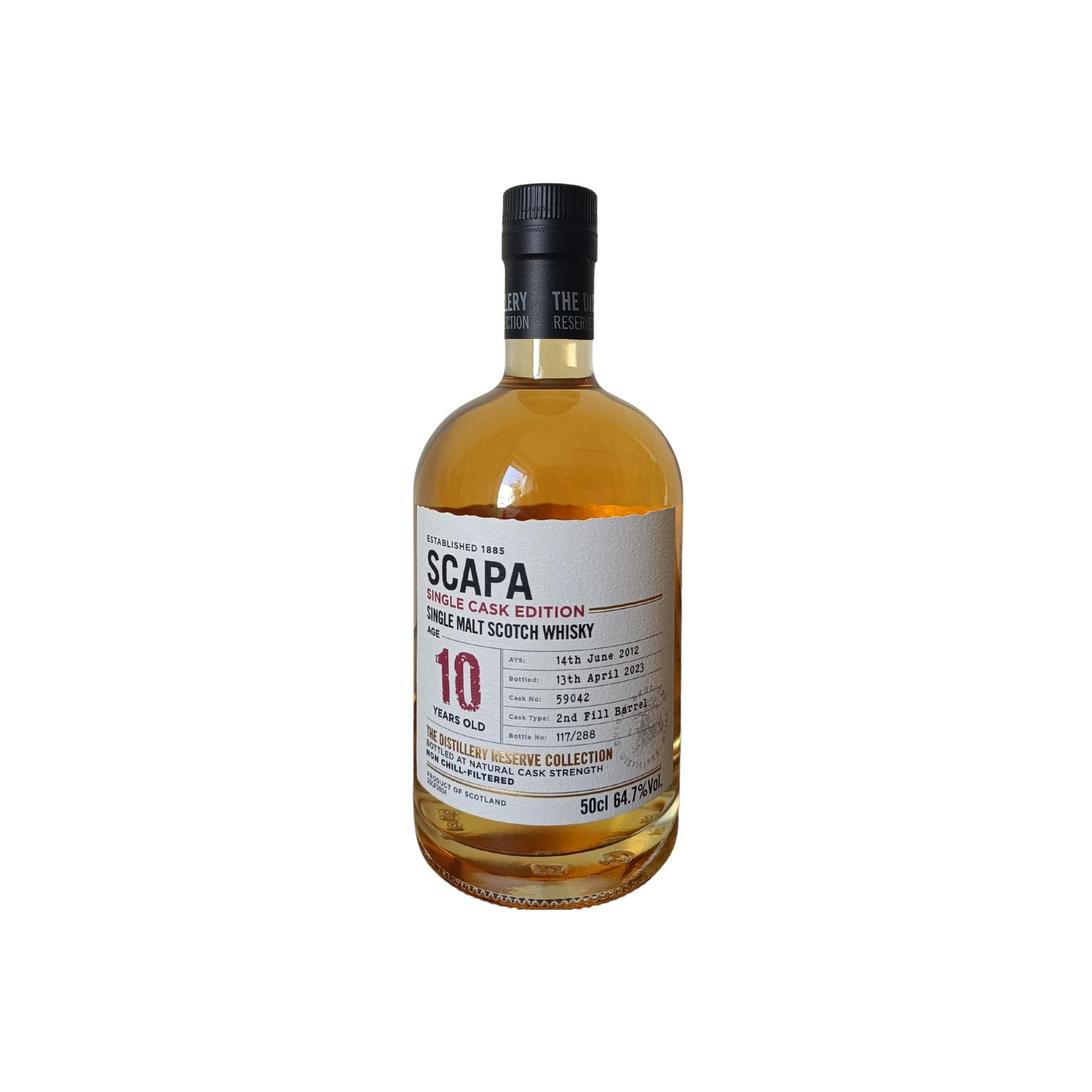 Scapa 2012 10 Years Single Malt Whisky