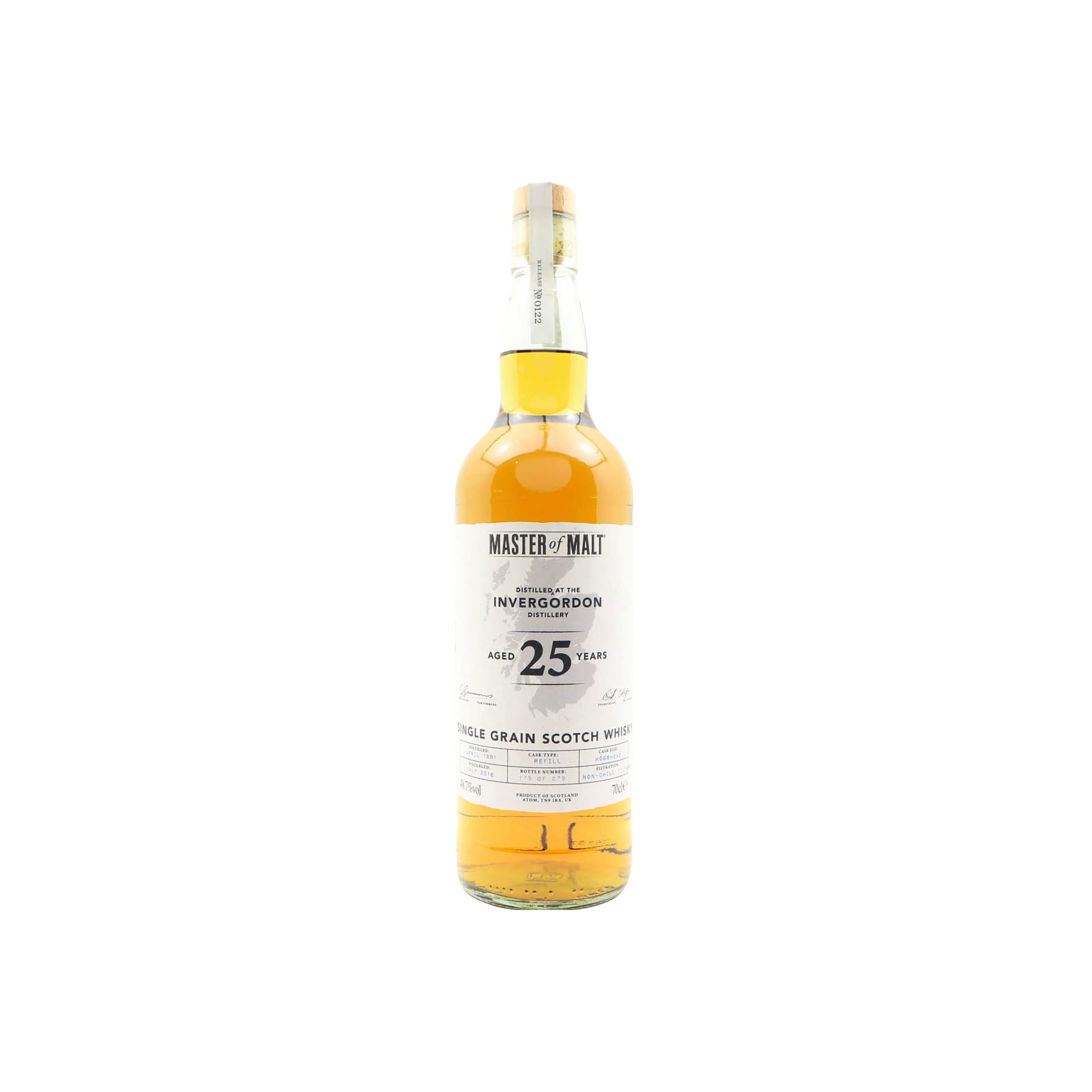 Master of Malt 1991 25 Years Single Grain Whisky