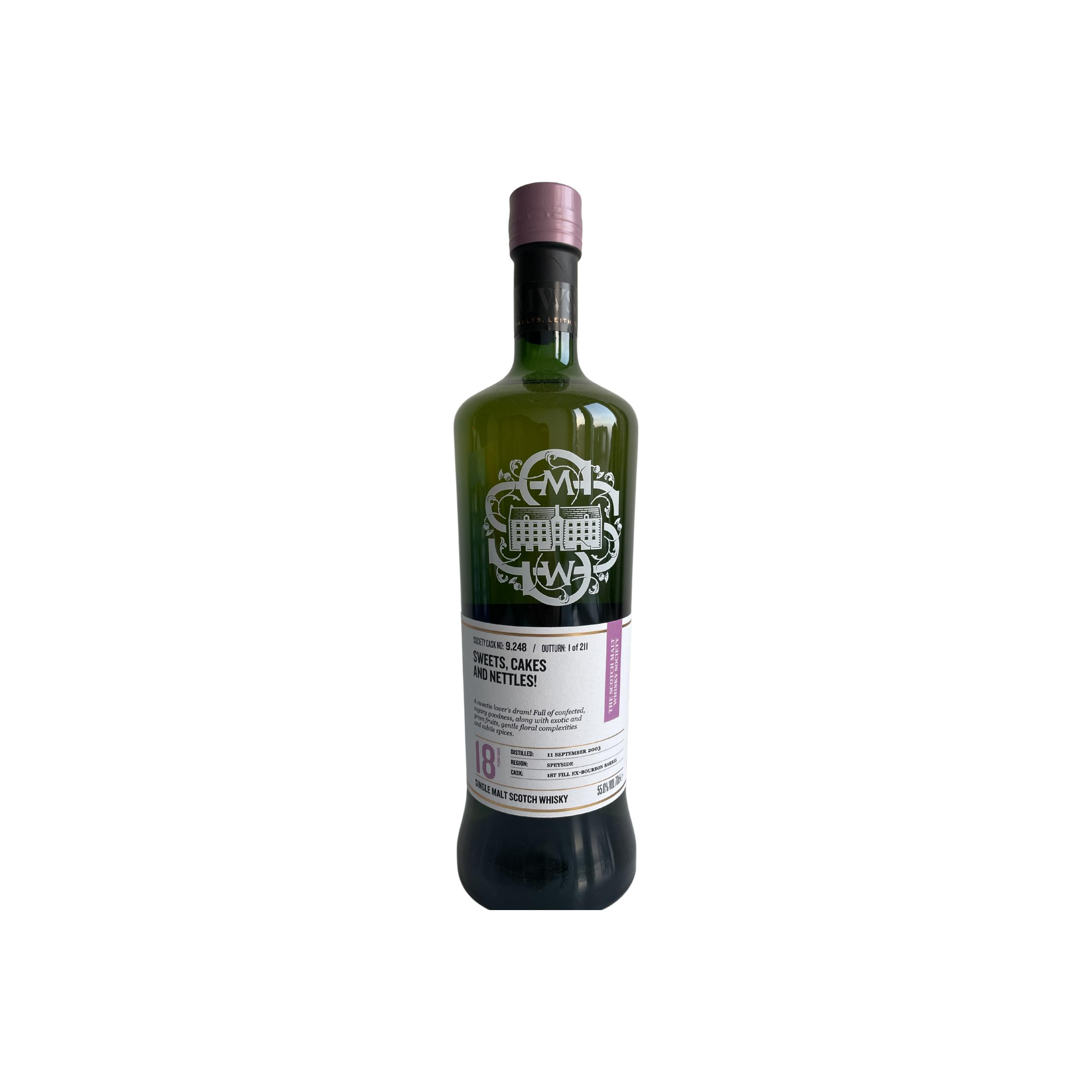 The Scotch Malt Whisky Society 2003 18 Years Single Malt Whisky