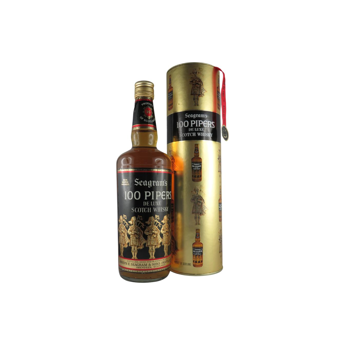 100 Pipers De Luxe Scotch Whisky 3