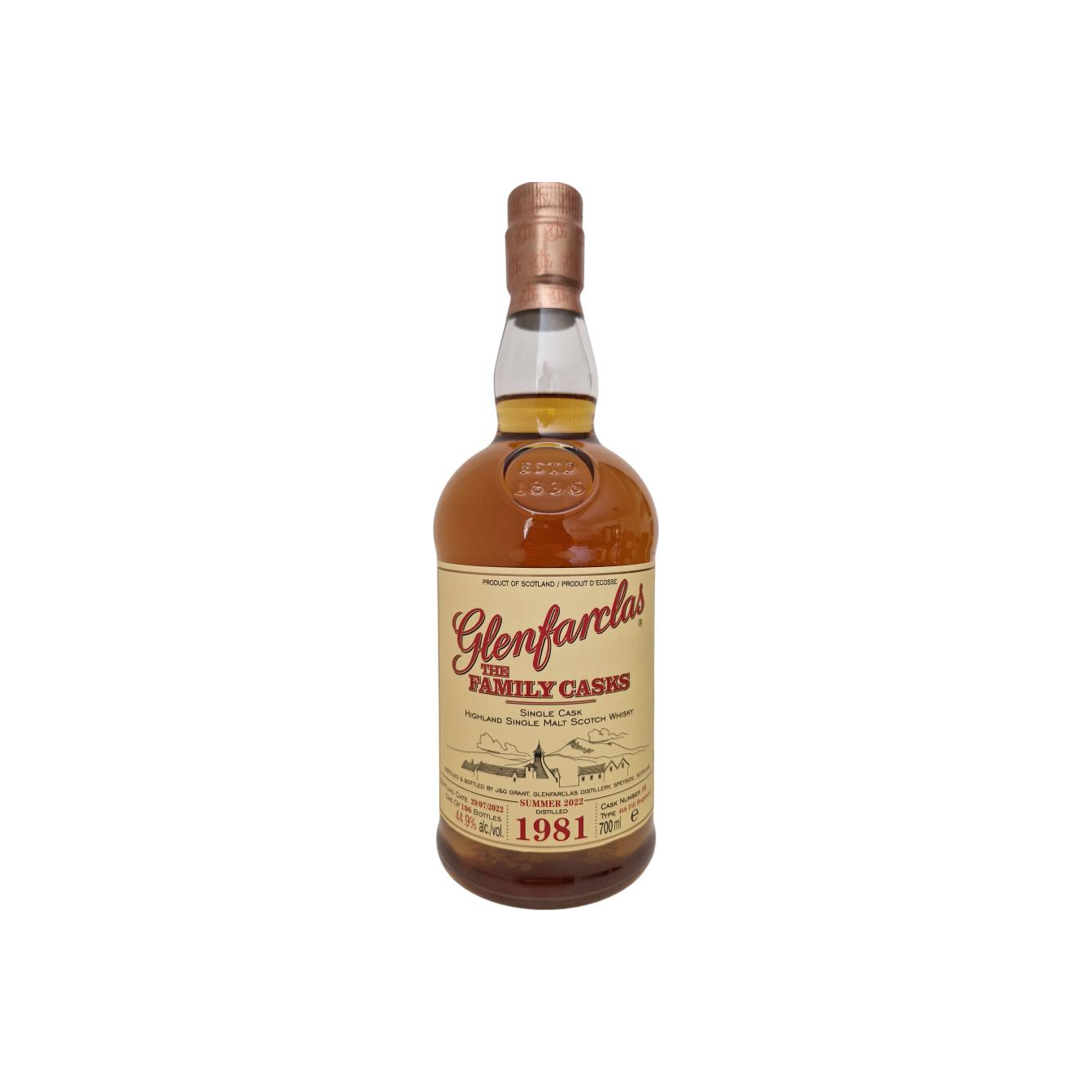 Glenfarclas 1981 41 Years Single Malt Whisky