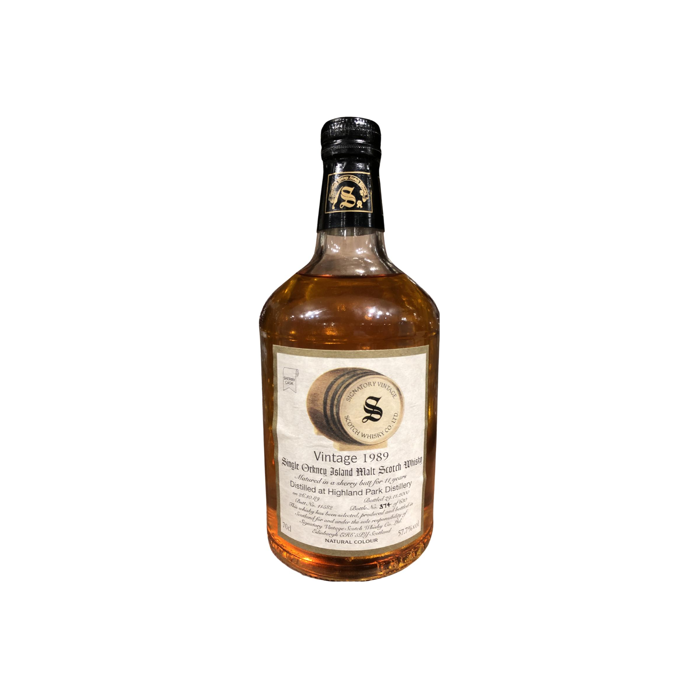 Highland Park Vintage Collection - Dumpy 1989 11 Years Single Malt Whisky
