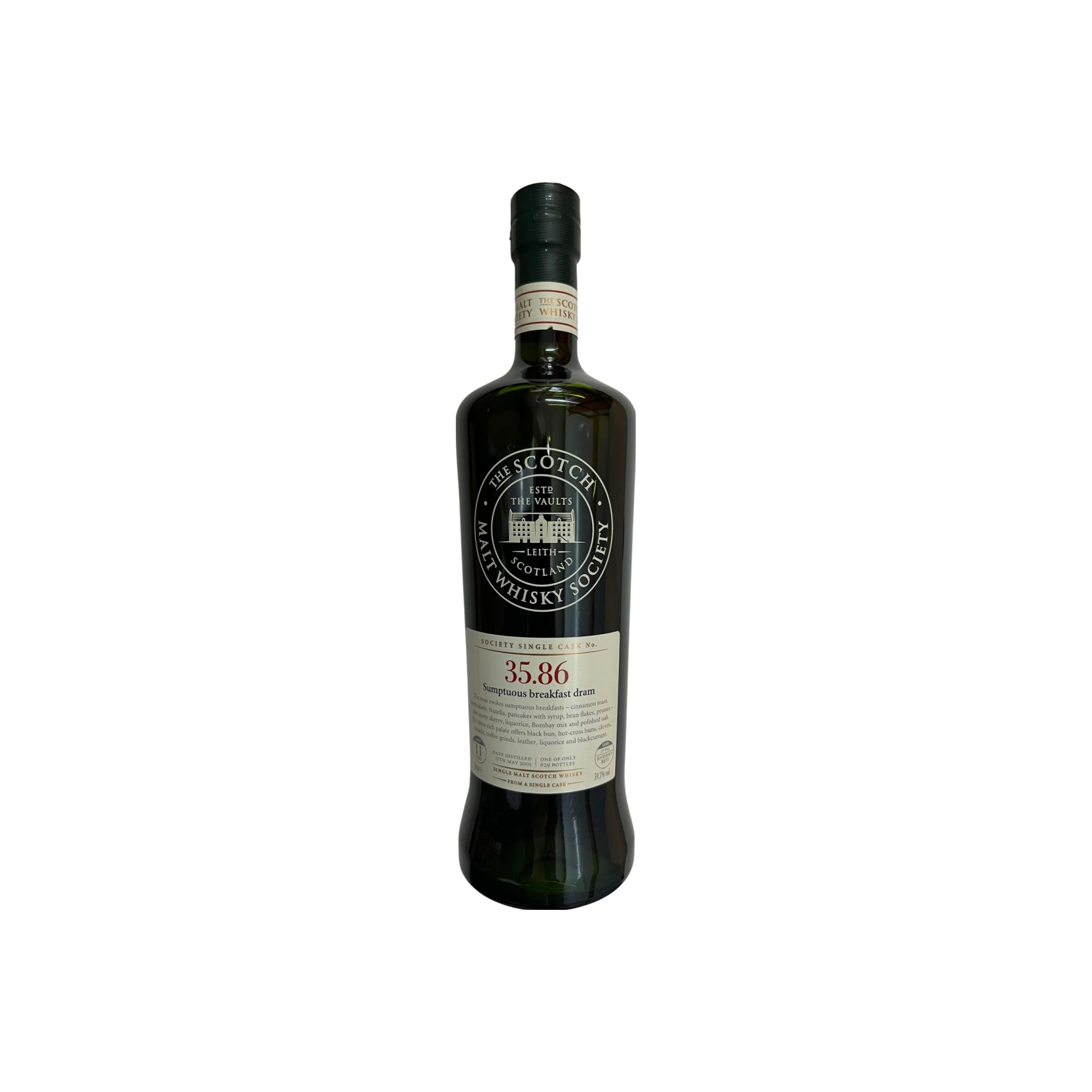 The Scotch Malt Whisky Society 2001 11 Years Single Malt Whisky