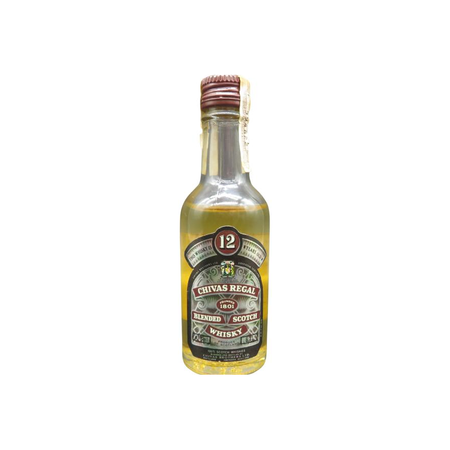 Chivas Regal Blended Scotch Whisky 12 Years Blended Whisky