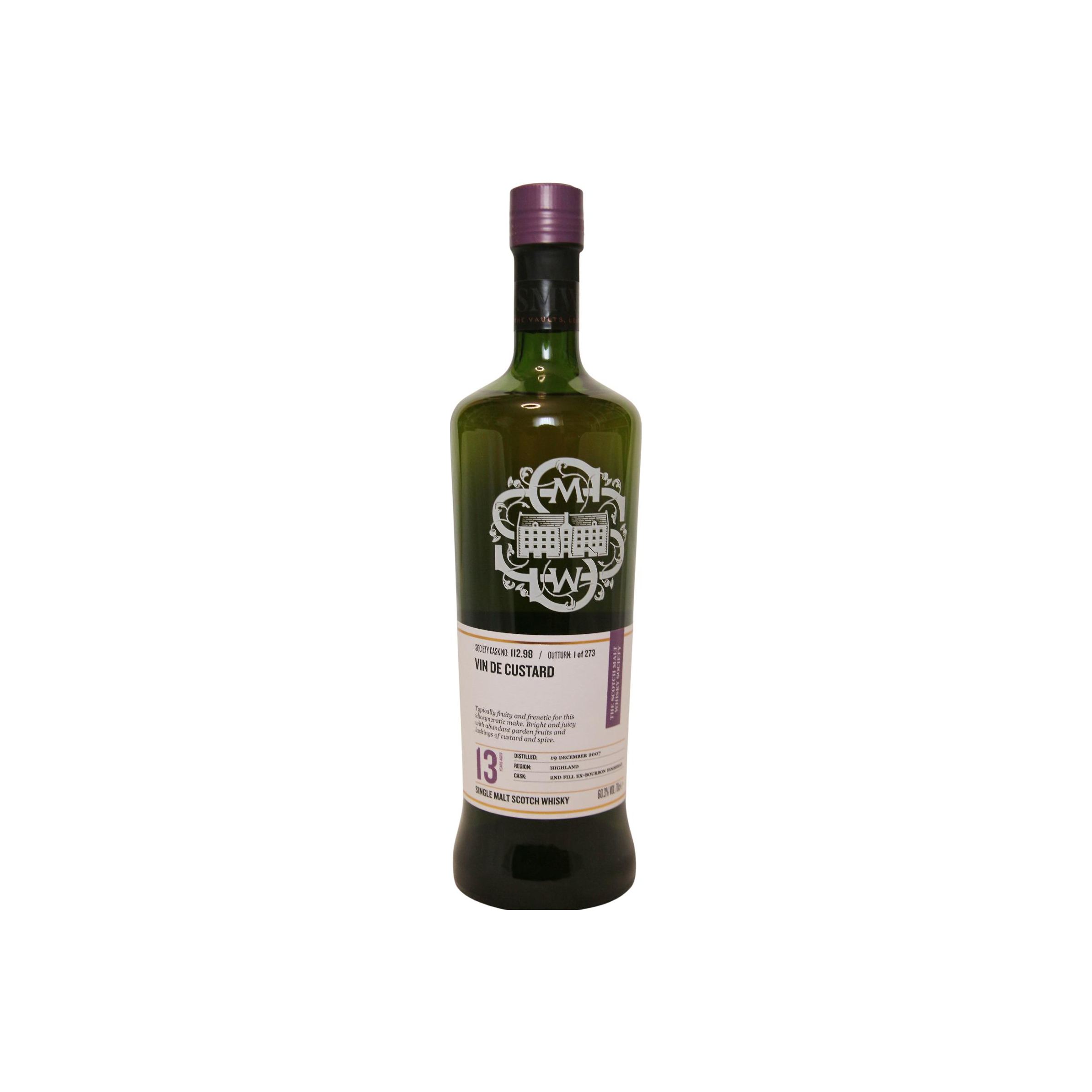 The Scotch Malt Whisky Society 2007 13 Years Single Malt Whisky