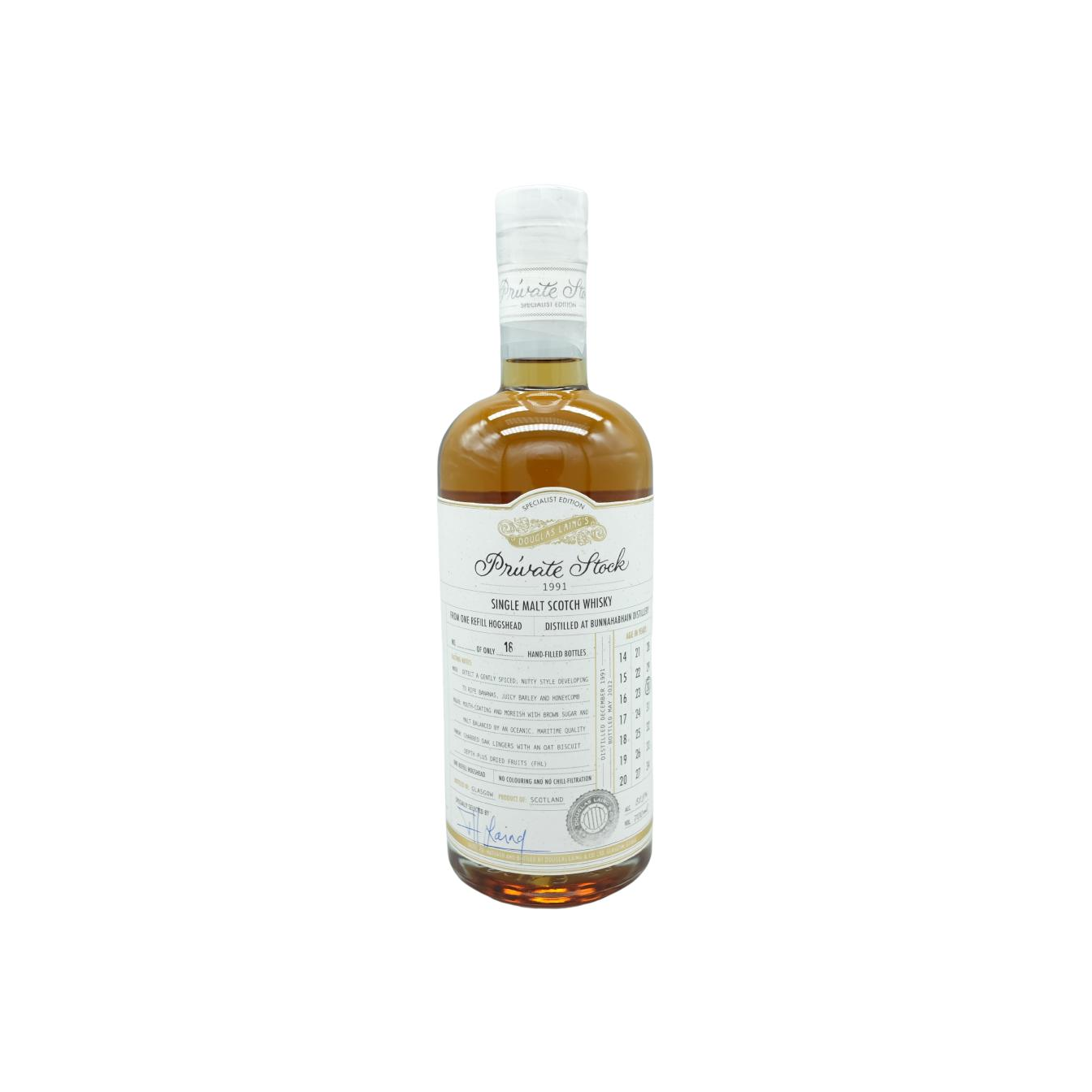 Bunnahabhain 1991 30 Years Single Malt Whisky