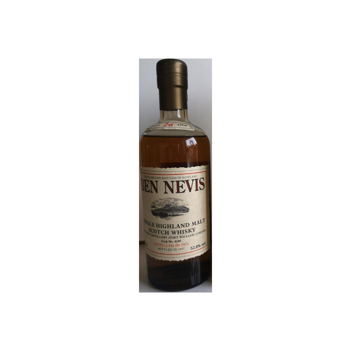 Ben Nevis 1971 26 Years Single Malt Whisky 2