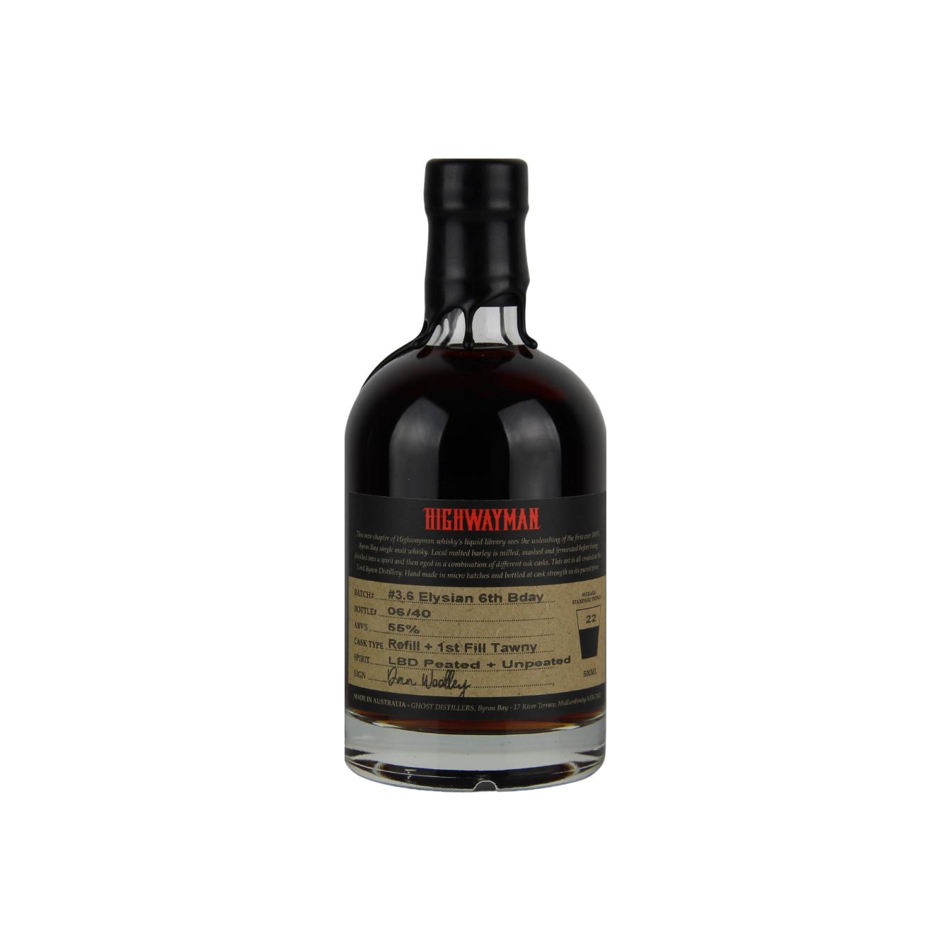 Highwayman Single Malt Whisky 2
