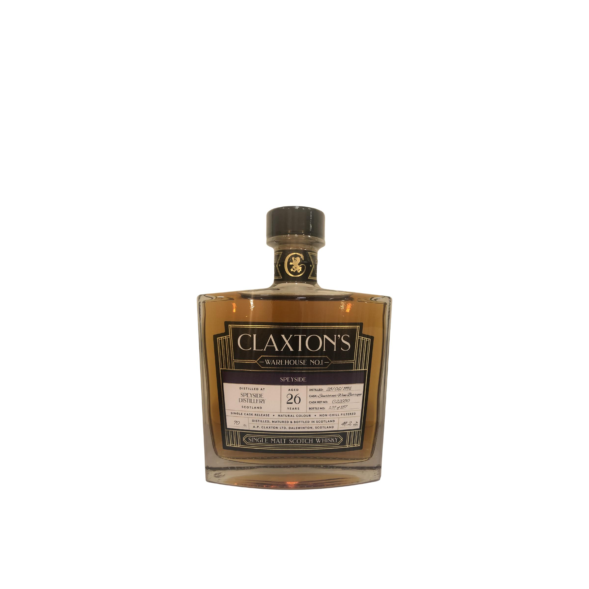 Spey 1996 26 Years Single Malt Whisky