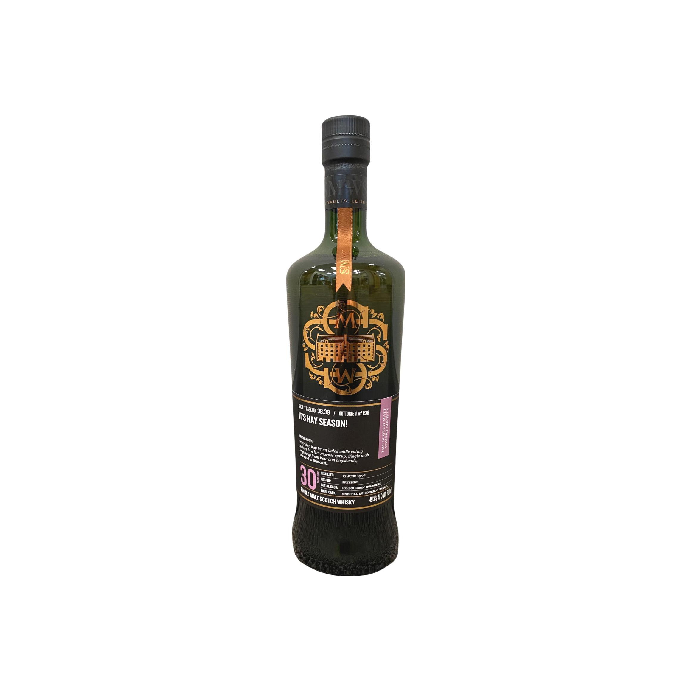 The Scotch Malt Whisky Society 1992 30 Years Single Malt Whisky