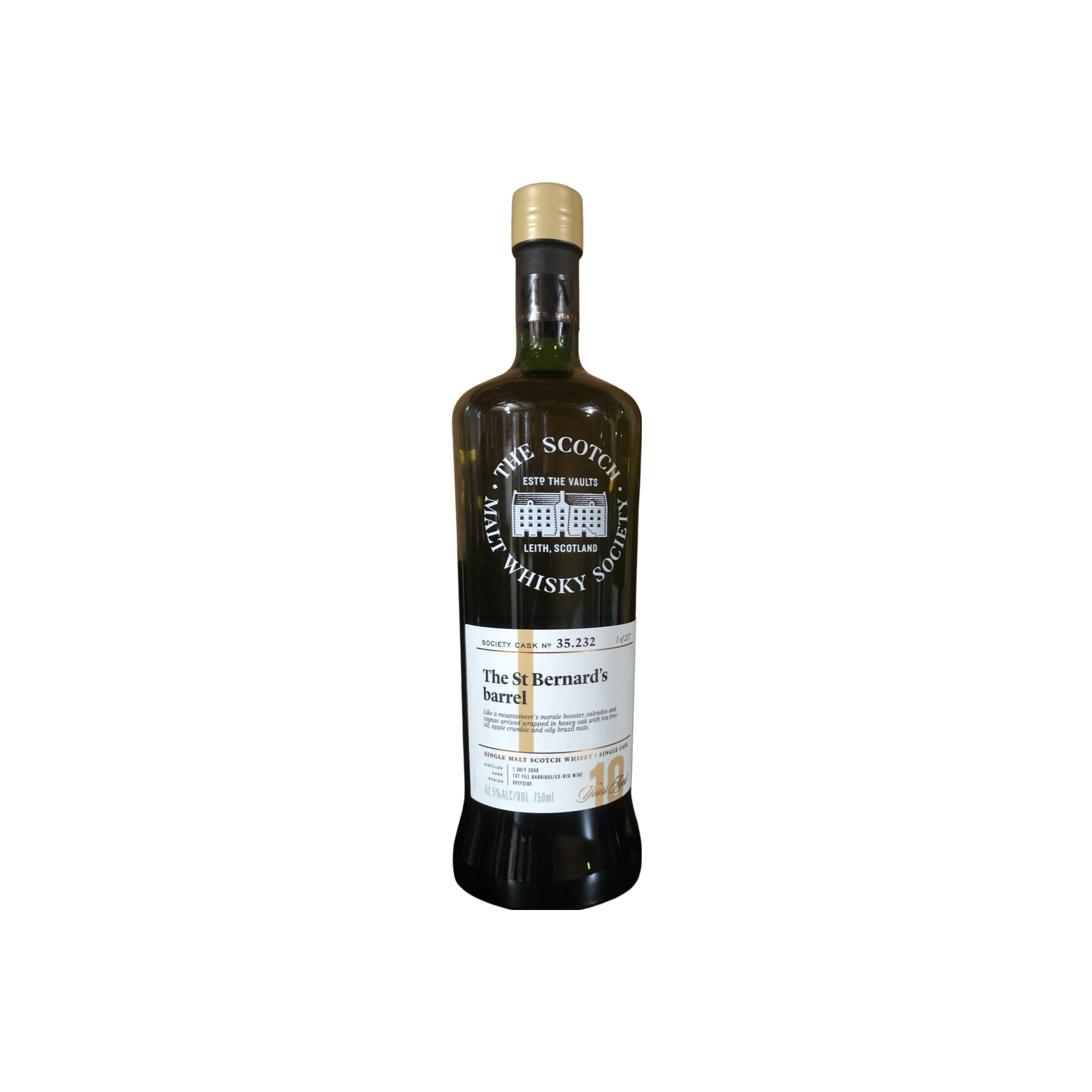 The Scotch Malt Whisky Society 2008 10 Years Single Malt Whisky