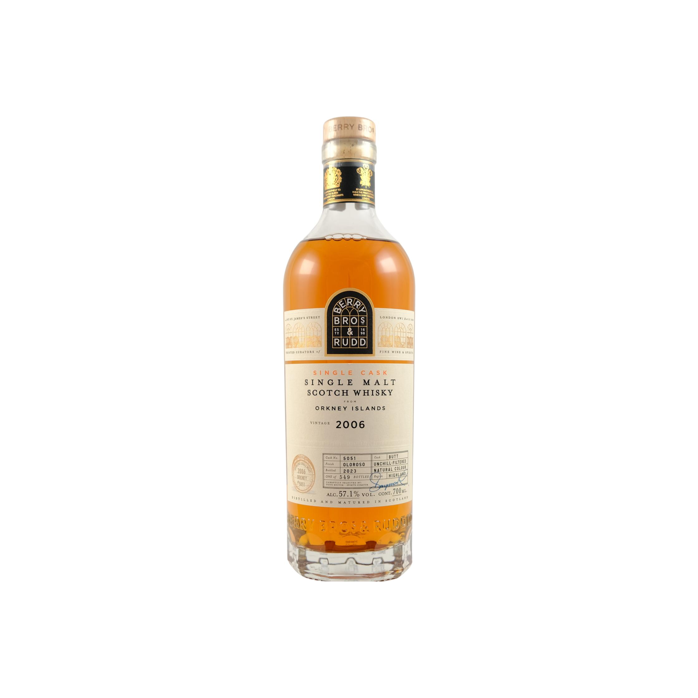 Berry Bros. & Rudd Single Cask 2006 Single Malt Whisky