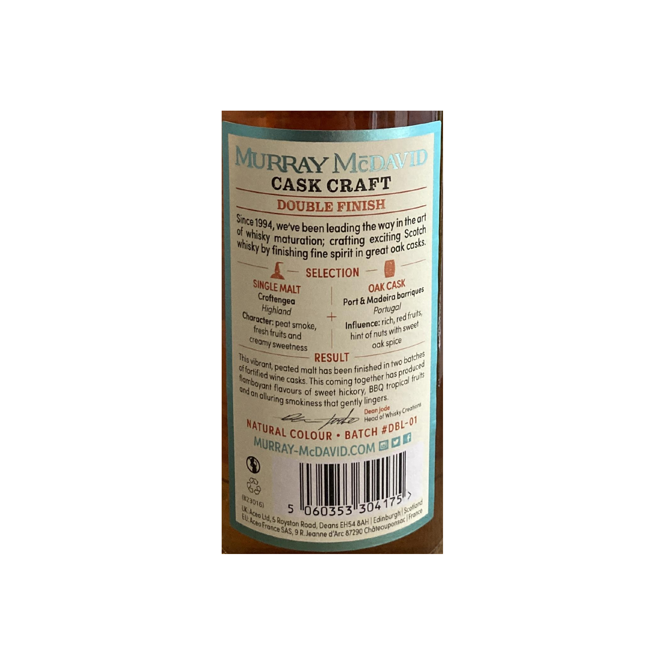 Murray McDavid Single Malt Whisky 3
