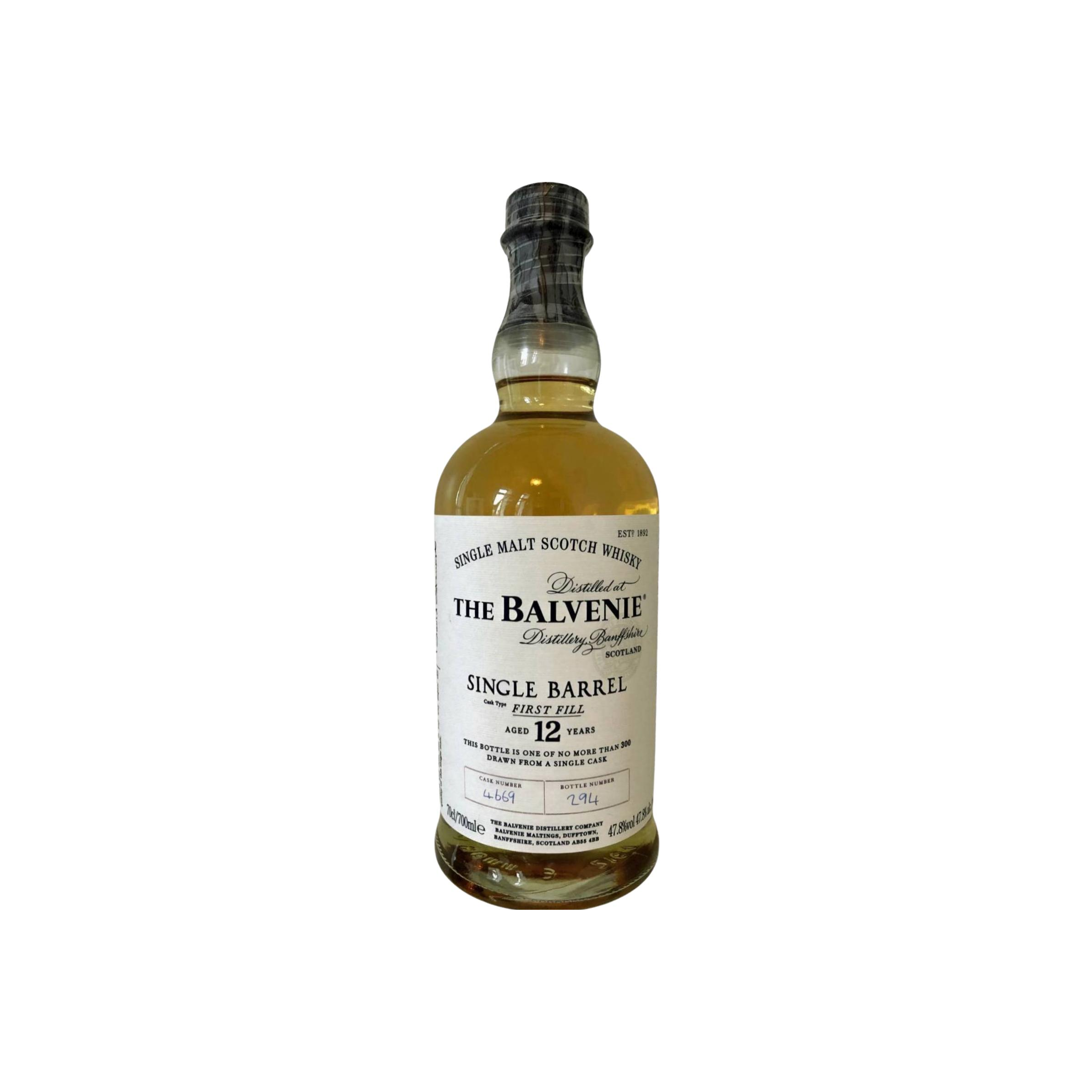 The Balvenie Single Cask 12 Years Single Malt Whisky