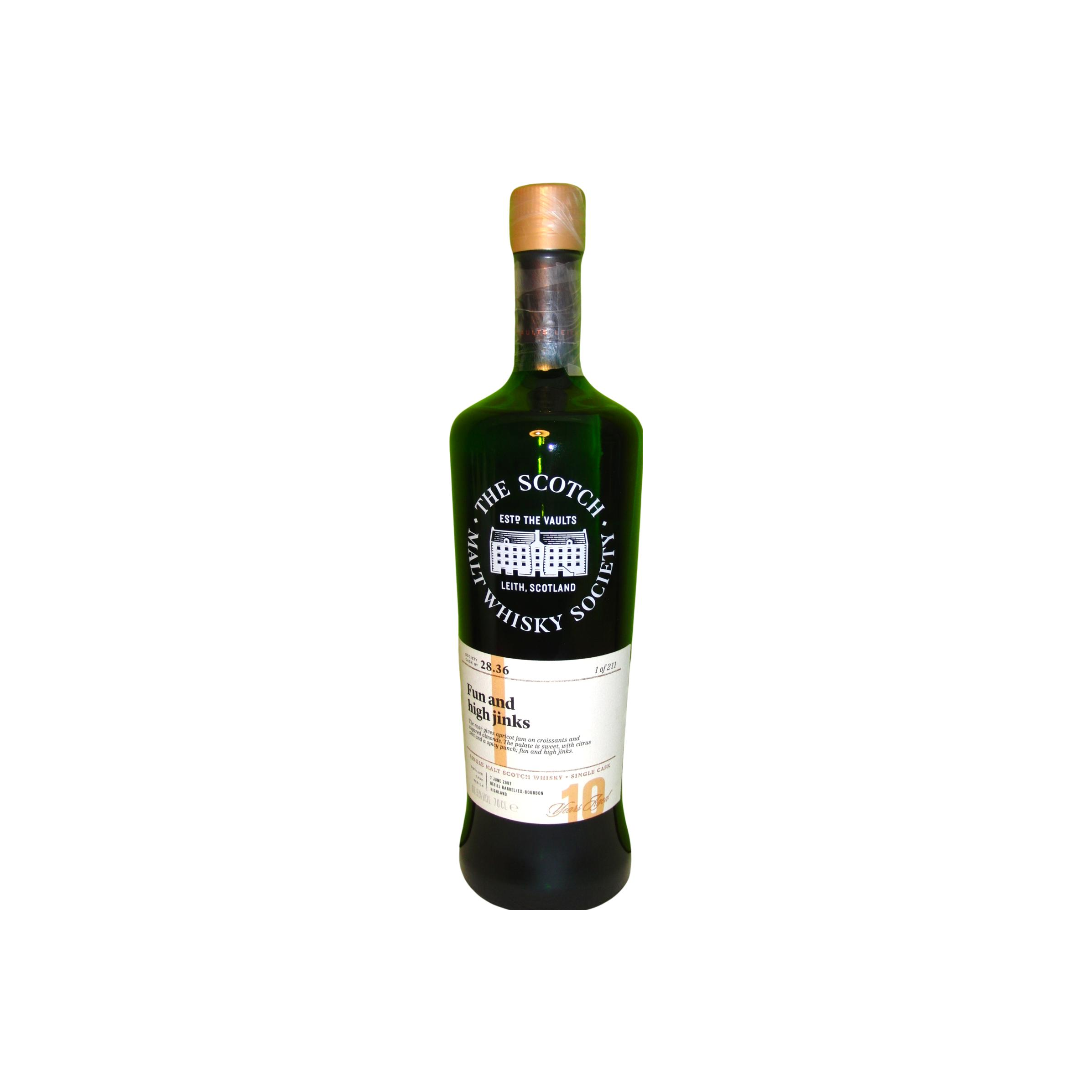 The Scotch Malt Whisky Society 2007 10 Years Single Malt Whisky