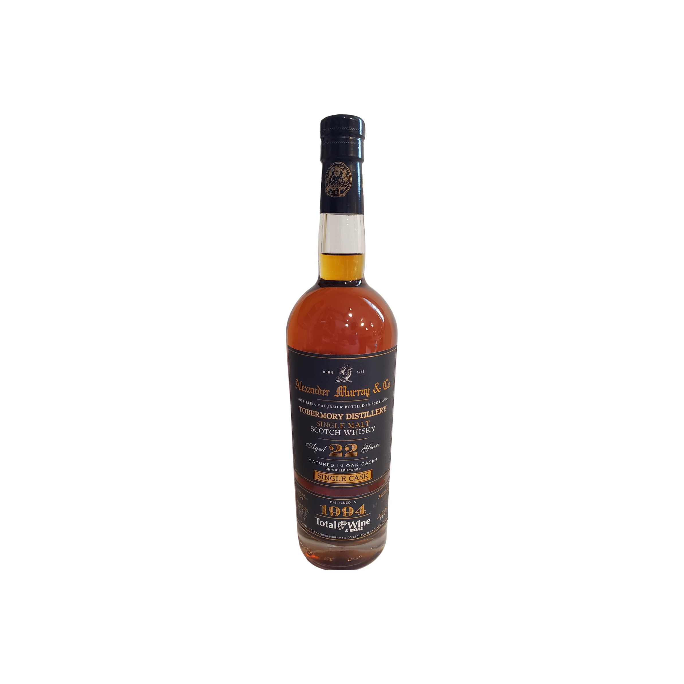 Tobermory Single Cask 1994 22 Years Single Malt Whisky