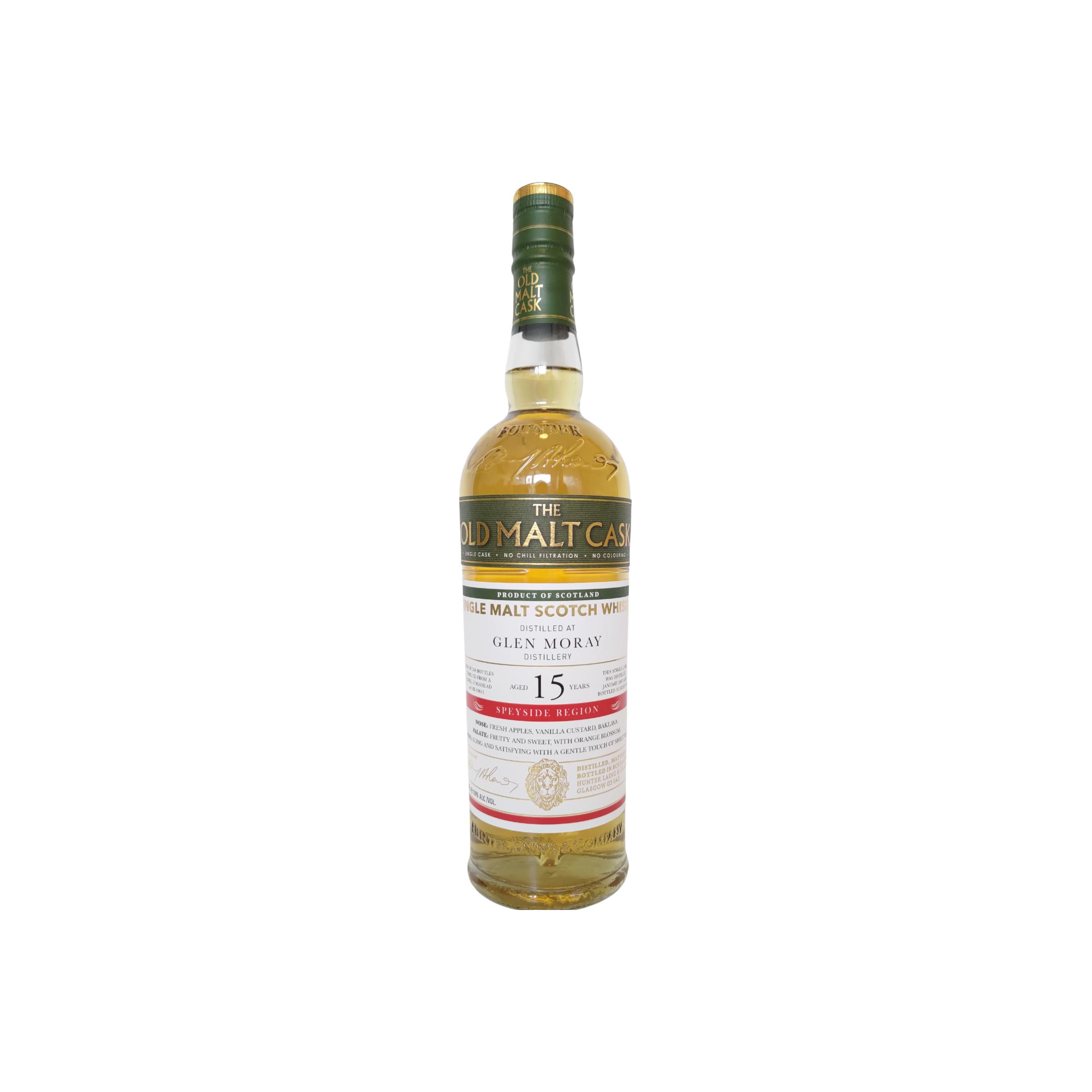 Glen Moray Old Malt Cask 2007 15 Years Single Malt Whisky