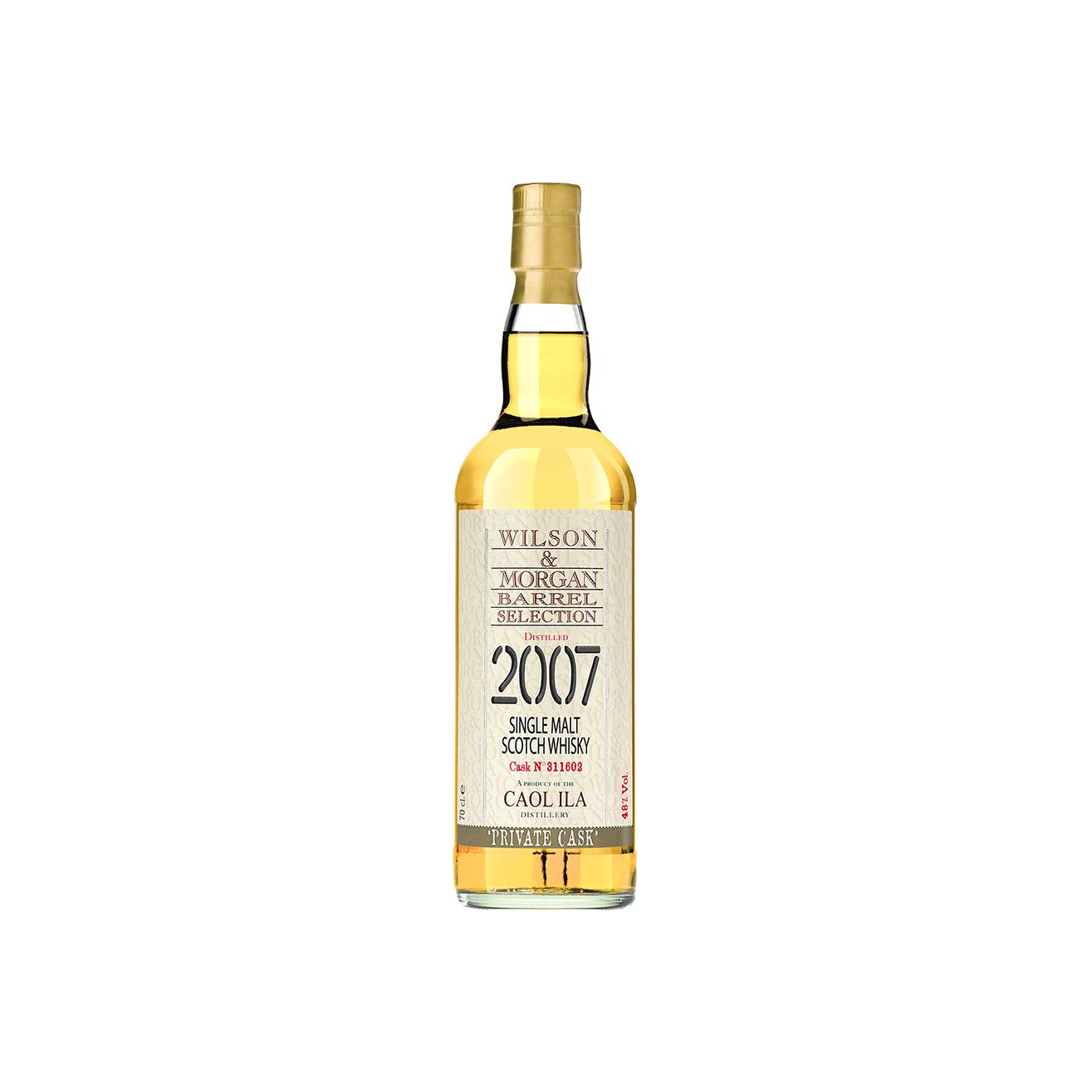 Caol Ila 2007 15 Years Single Malt Whisky