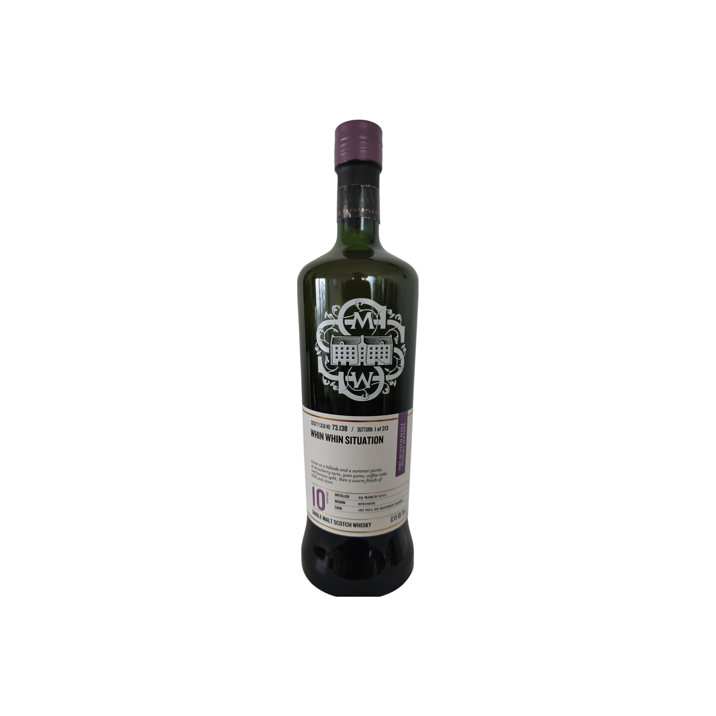 The Scotch Malt Whisky Society 2011 10 Years Single Malt Whisky