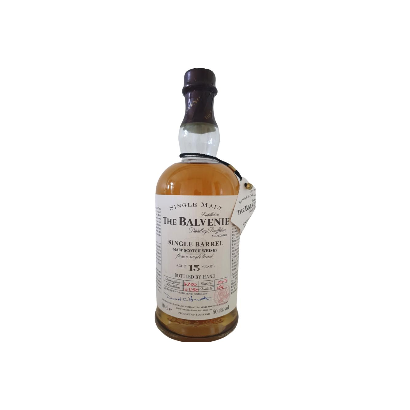 The Balvenie Single Cask 1980 15 Years Single Malt Whisky
