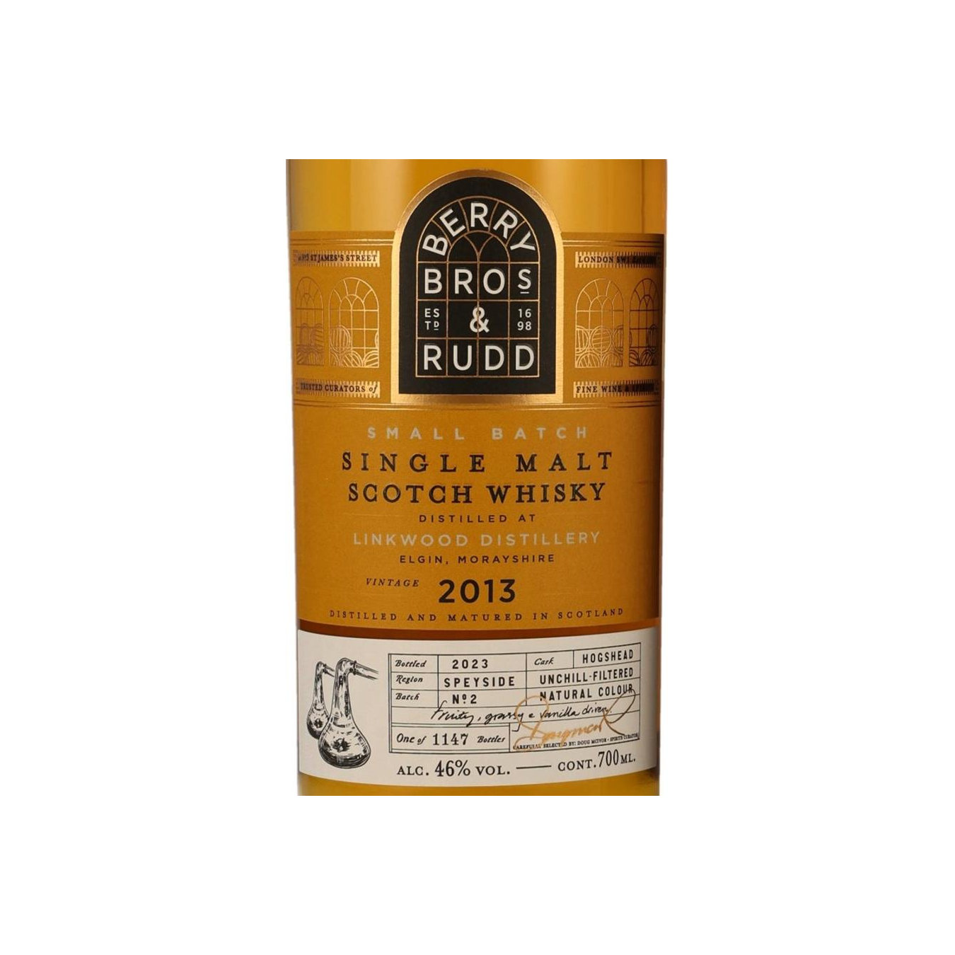 Linkwood Small Batch 2013 Single Malt Whisky 3