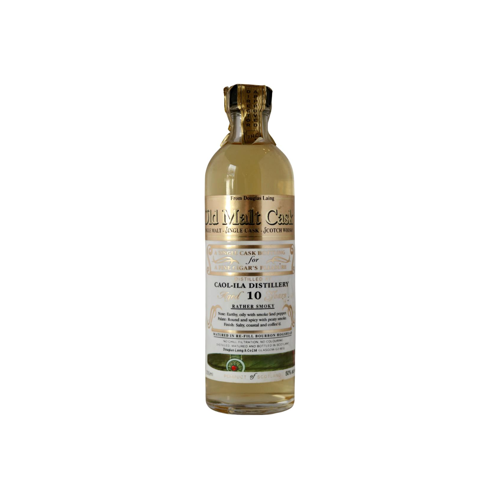 Caol Ila Old Malt Cask 10 Years Single Malt Whisky
