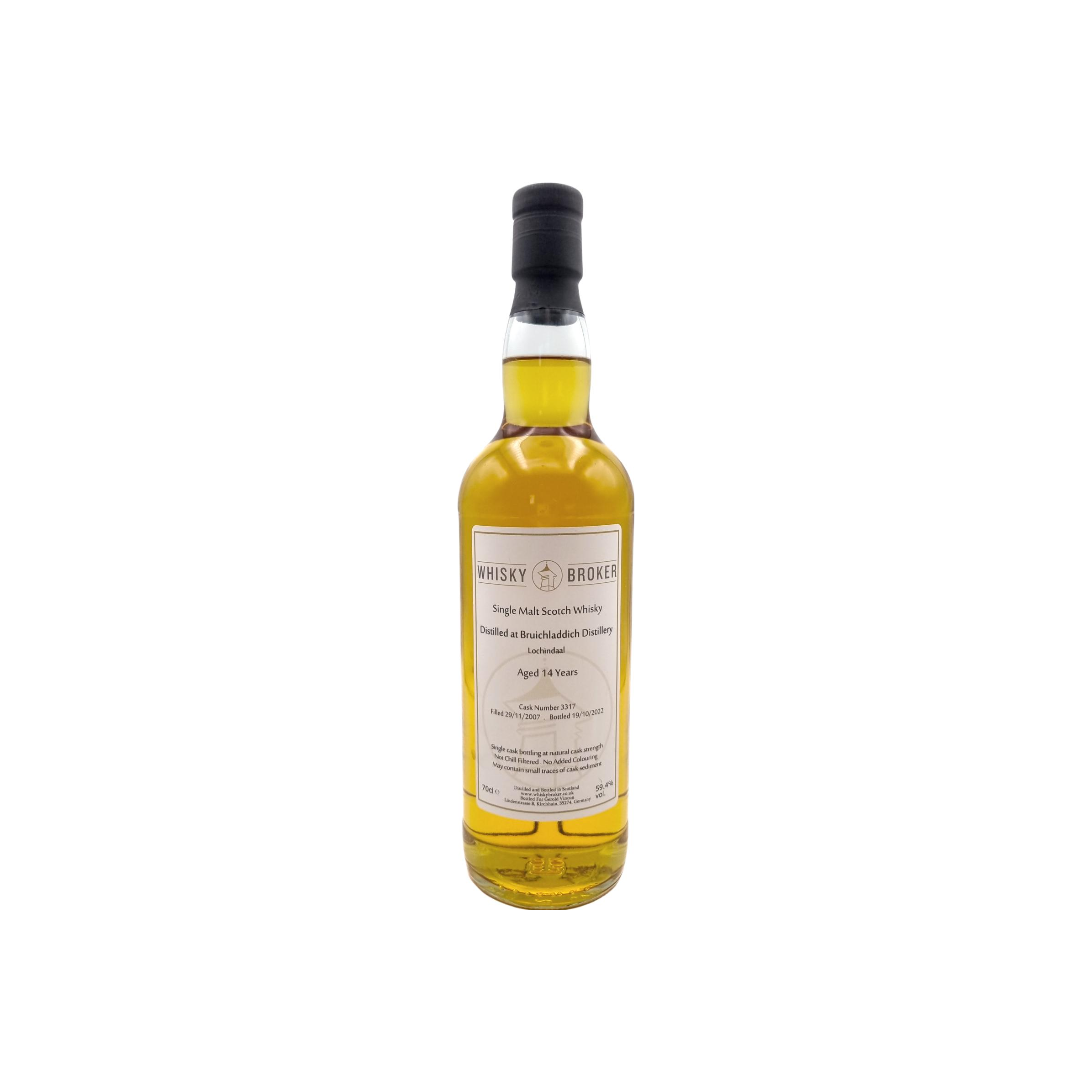Bruichladdich 2007 14 Years Single Malt Whisky