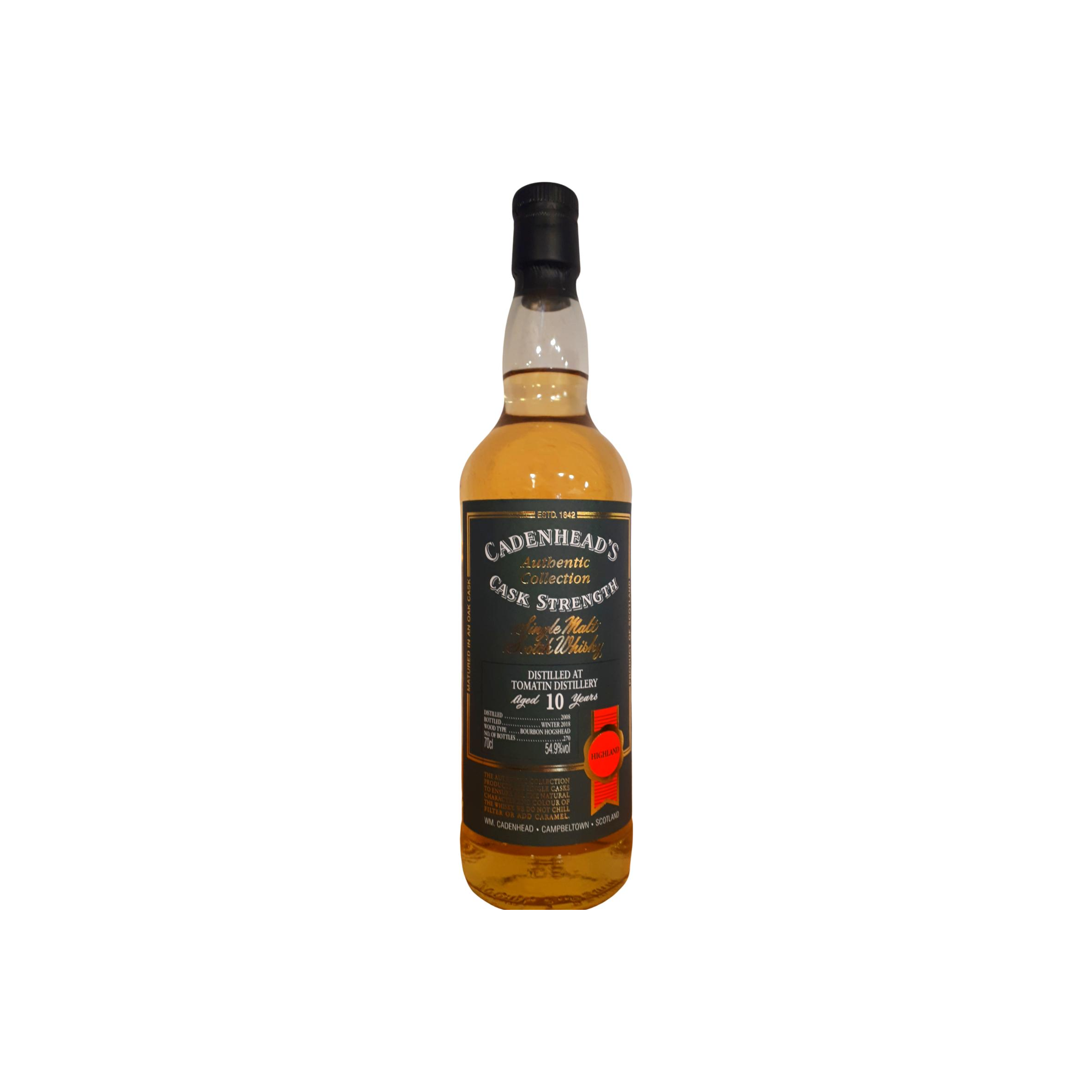 Tomatin Authentic Collection 2008 10 Years Single Malt Whisky