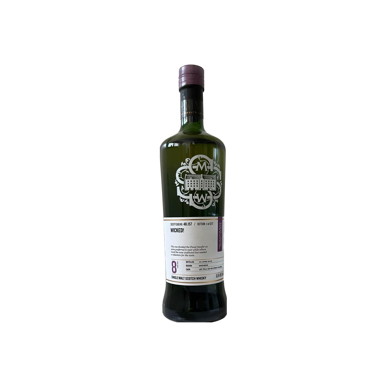 The Scotch Malt Whisky Society 2013 8 Years Single Malt Whisky