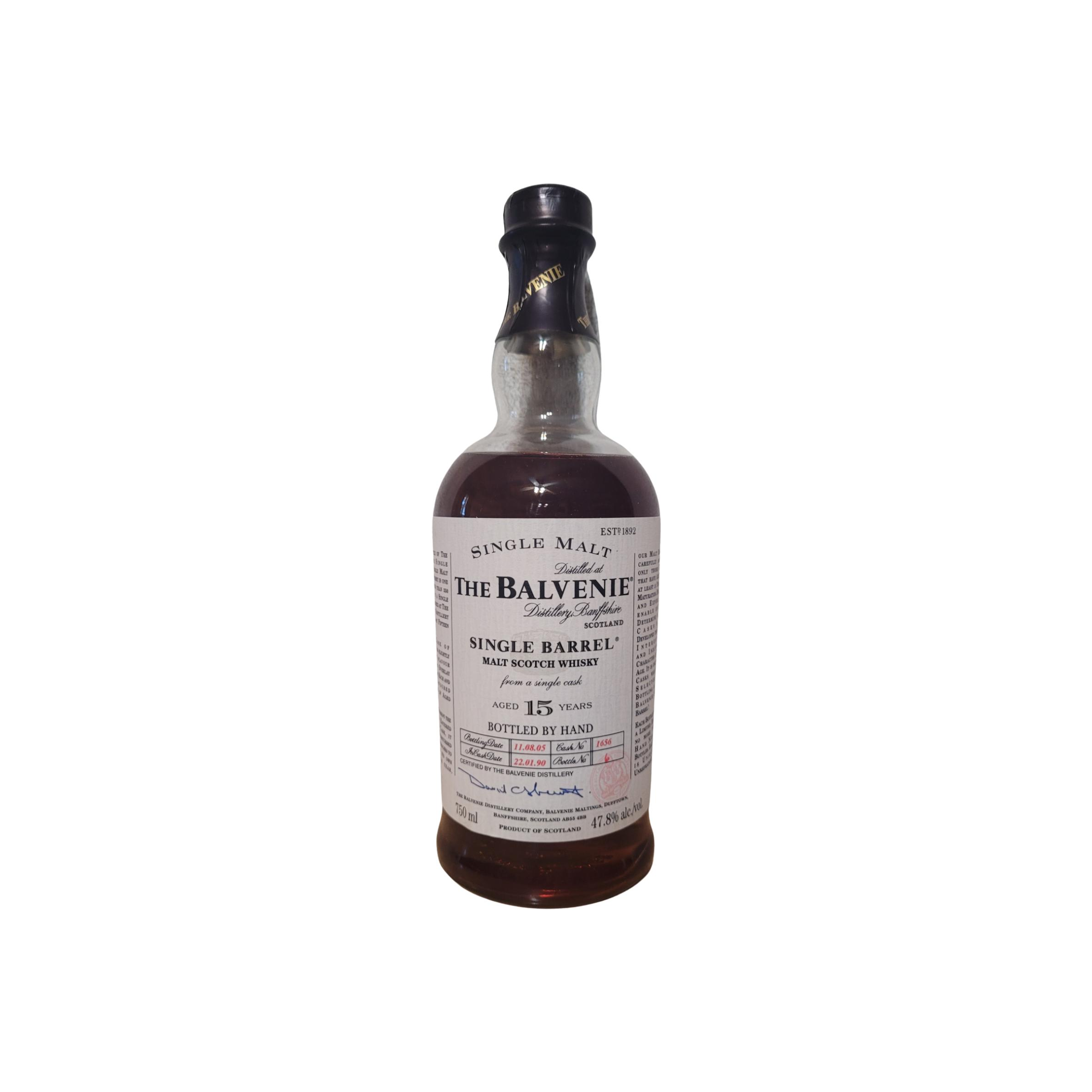 The Balvenie Single Cask 1990 15 Years Single Malt Whisky