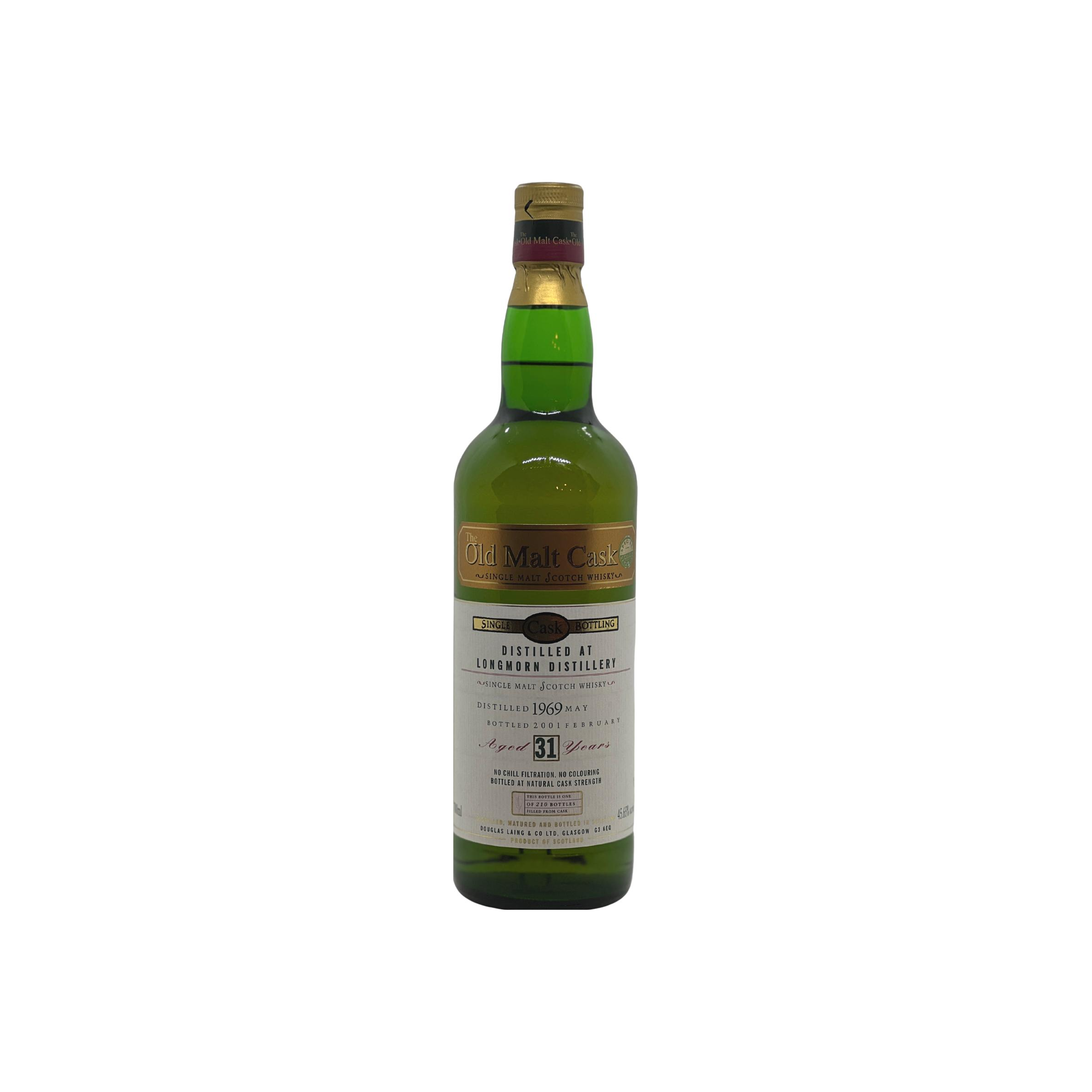 Longmorn Old Malt Cask 1969 31 Years Single Malt Whisky