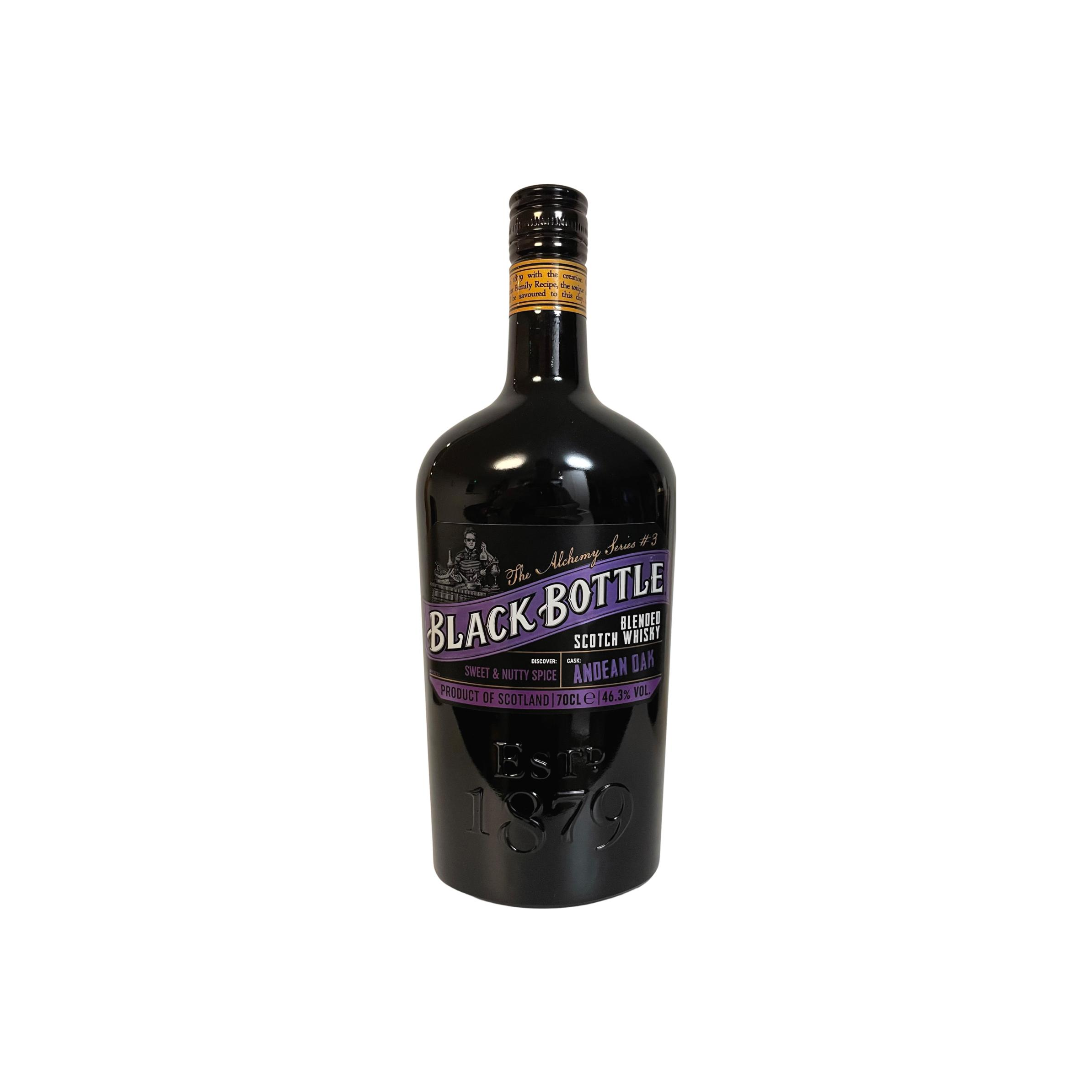 Black Bottle Andean Oak
