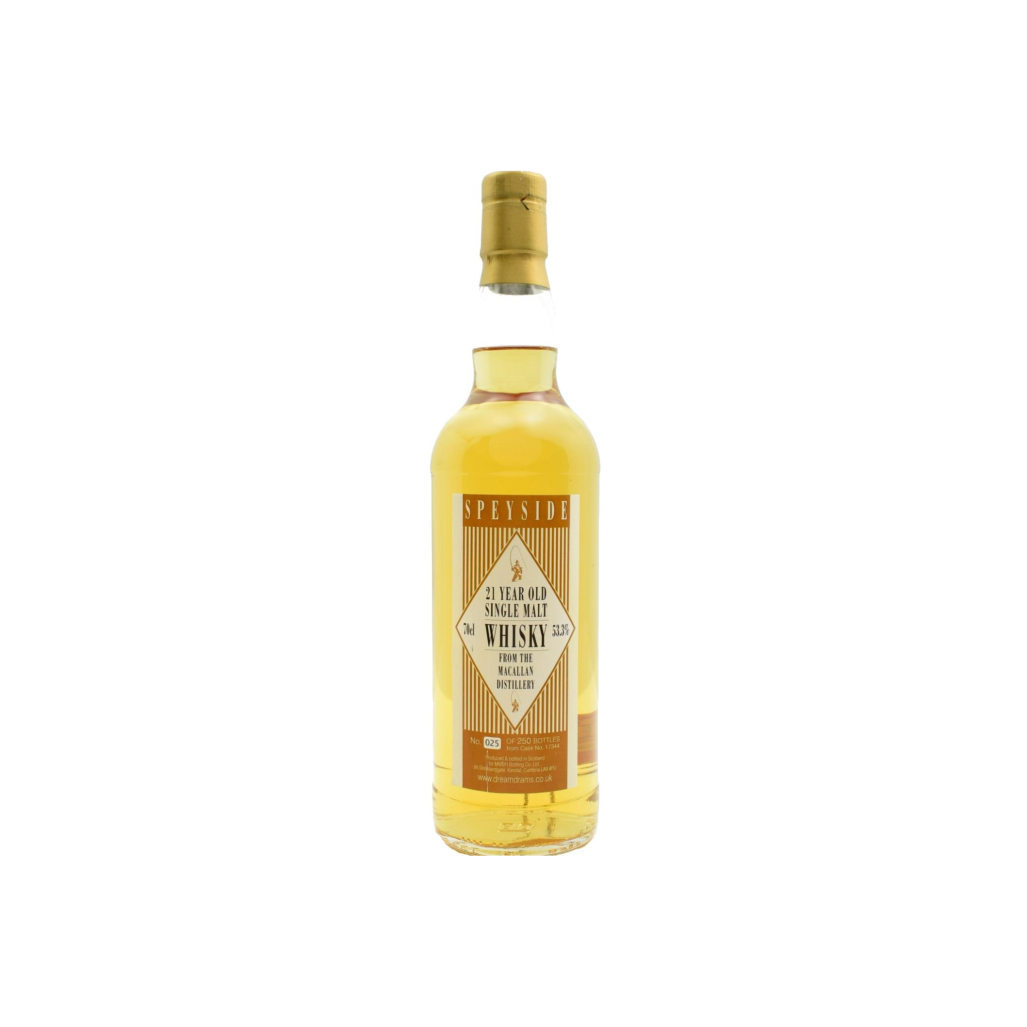 The Macallan 21 Years Single Malt Whisky